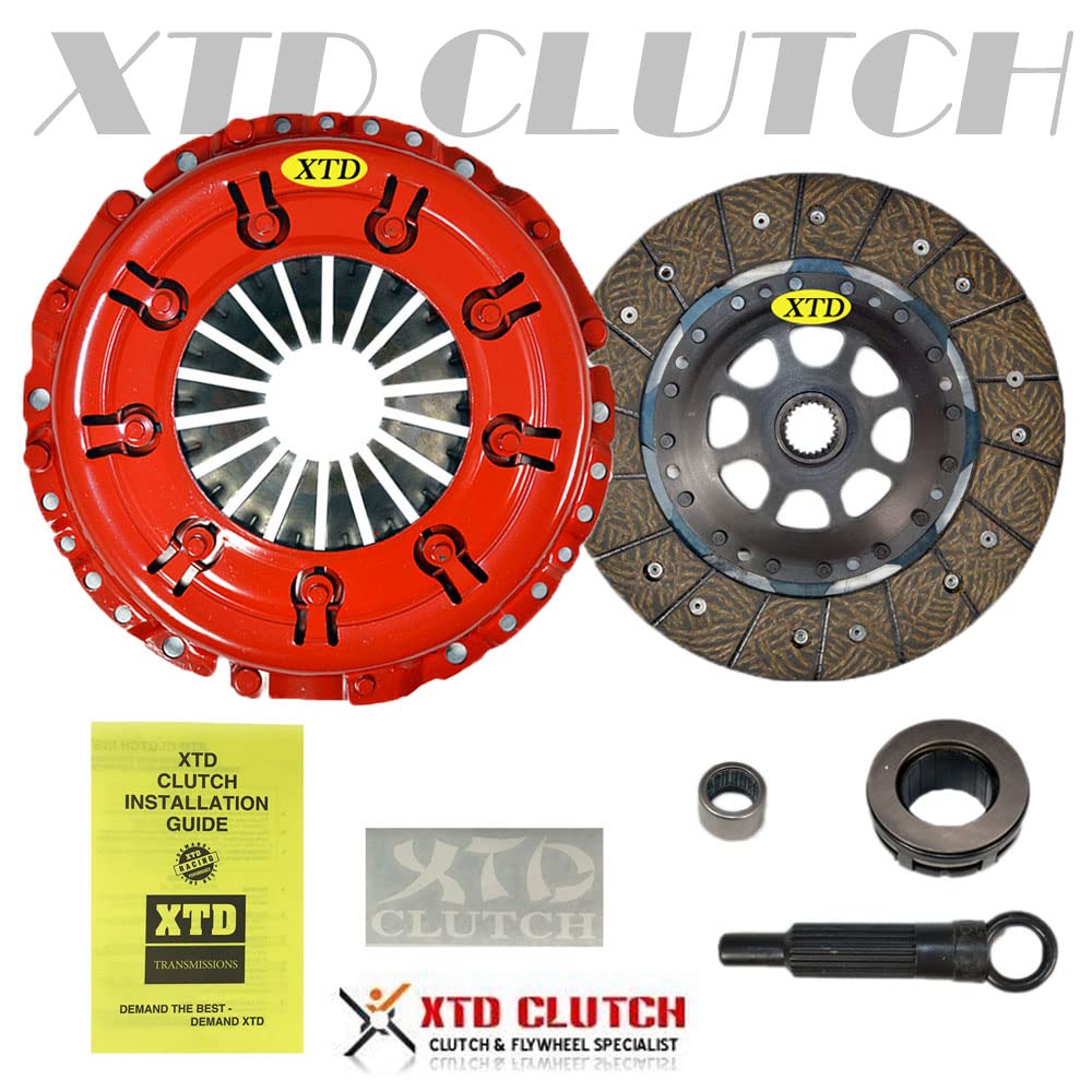 XTD CLUTCH XTD Stage 1 Clutch Kit for 1998-2005 VW Passat & 1997-2005 Audi A4 1.8T, Model FR