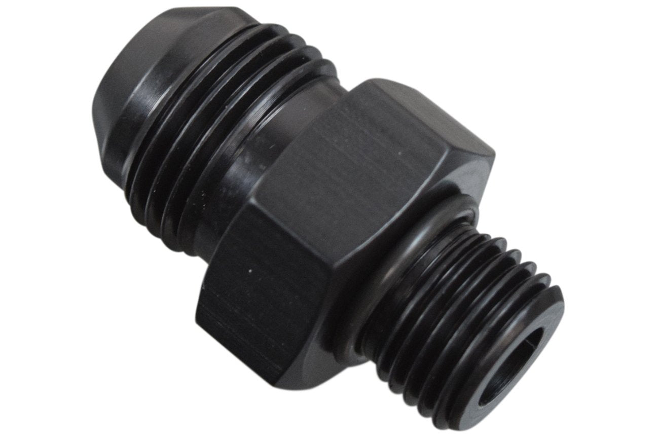 Ict Billet -8An Flare To 6 Oring Orb Male Fuel Pump Rail Adapter Fitting Flare Hose Plumbing Oil Straight Thread Regulator Port