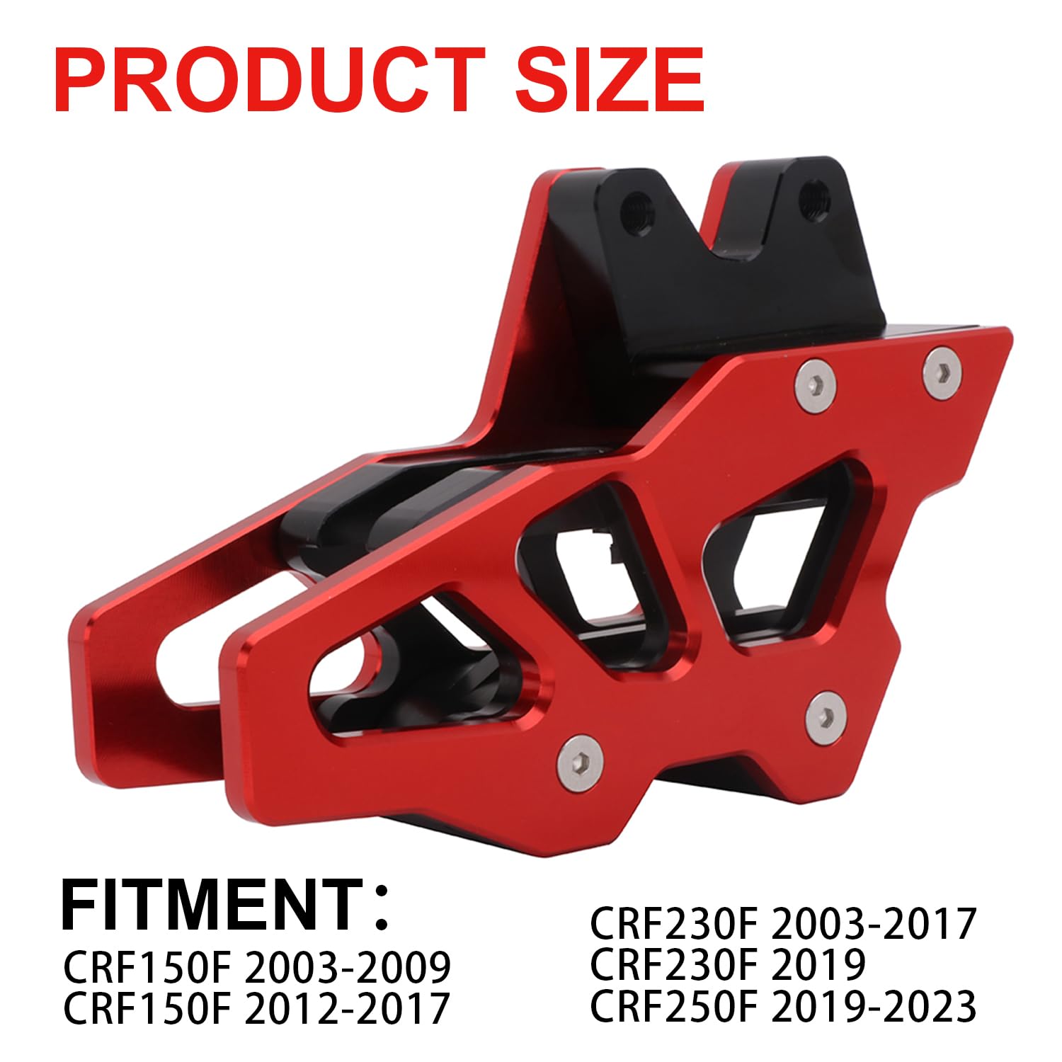 AnXin Motorcycle Chain Guide Guard Protector CNC for CRF150F 2003-2009 2012-2017 CRF230F 2003-2017 2019 CRF250F 2019-2023 Dirt P