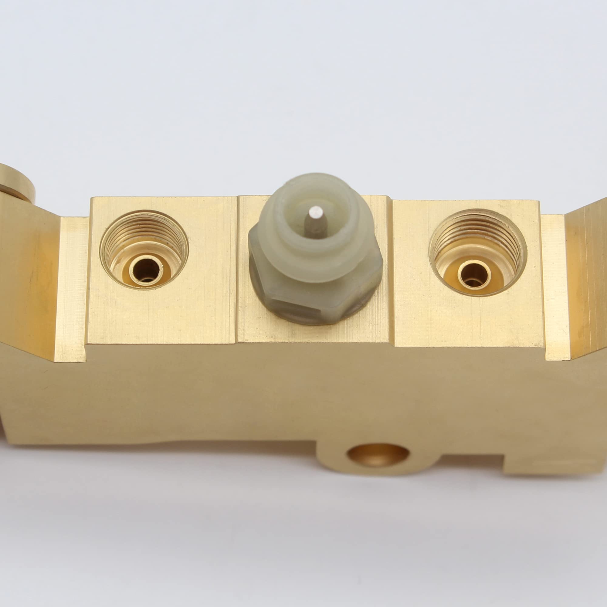 Ajantech PV2 Brake Proportioning Valve - Brass, Disc/Drum, Model 172-1353 for Ford, Chevy, GM Classic Cars & Trucks