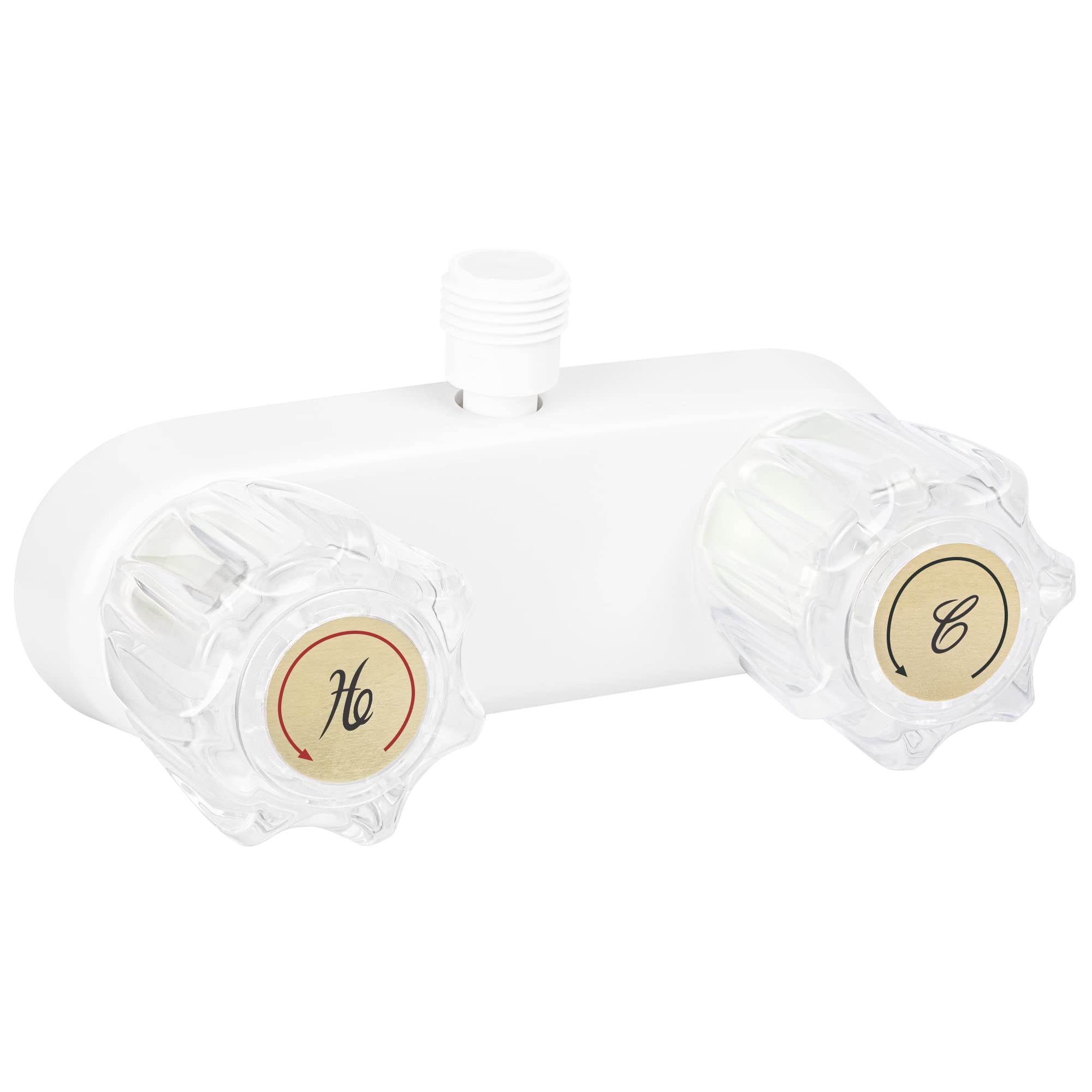 Rv Shower Faucet, Rv Camper Shower Faucet Replacement, 4” Shower Valve Diverter Assembly Kit, Bathroom Shower Mixing Valve Control For Rv Camper Van Travel Trailer Motorhome
