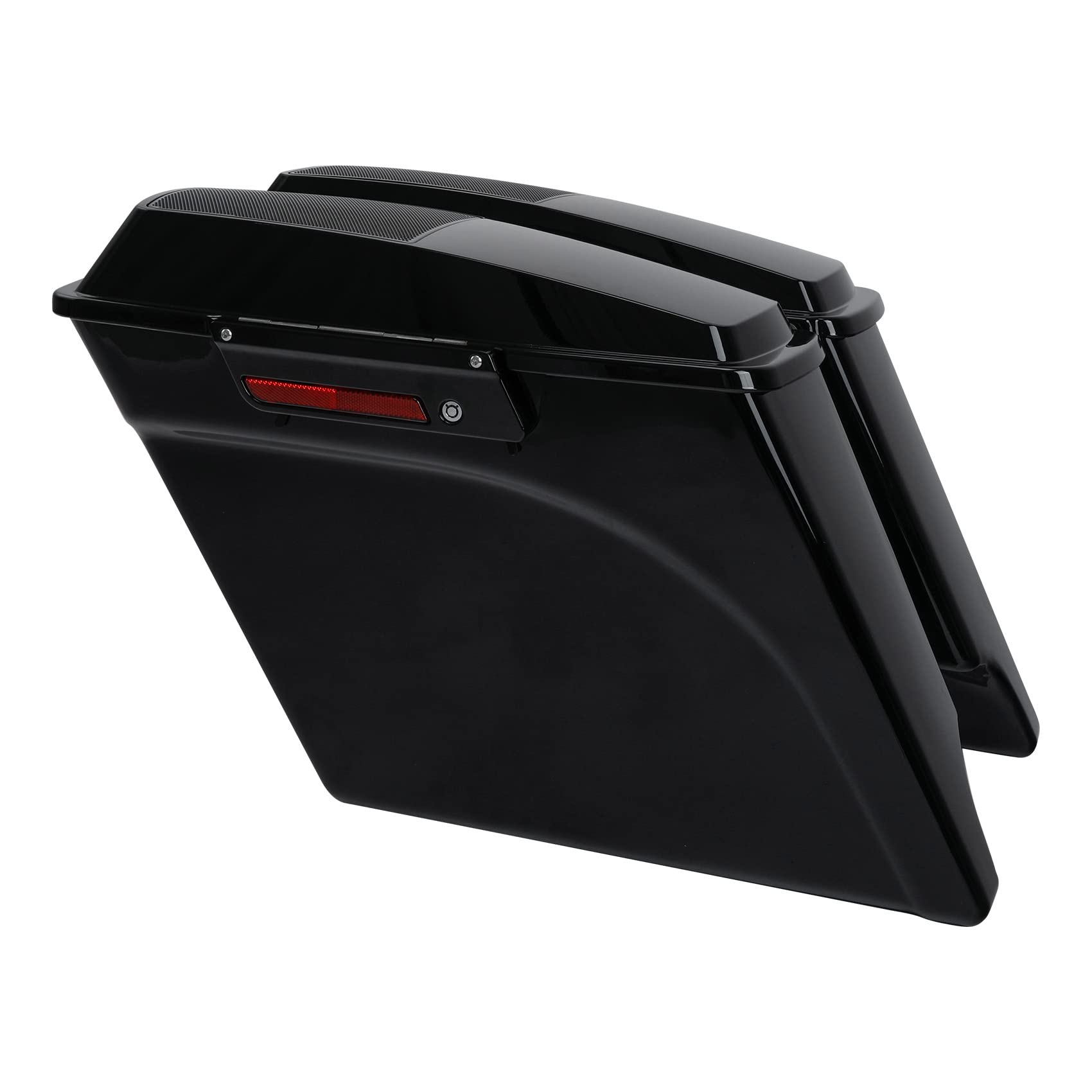Tcmt 5'' Stretched Saddlebags Fit For Harley Road Glide 14-24 Velocity Red Sunglo