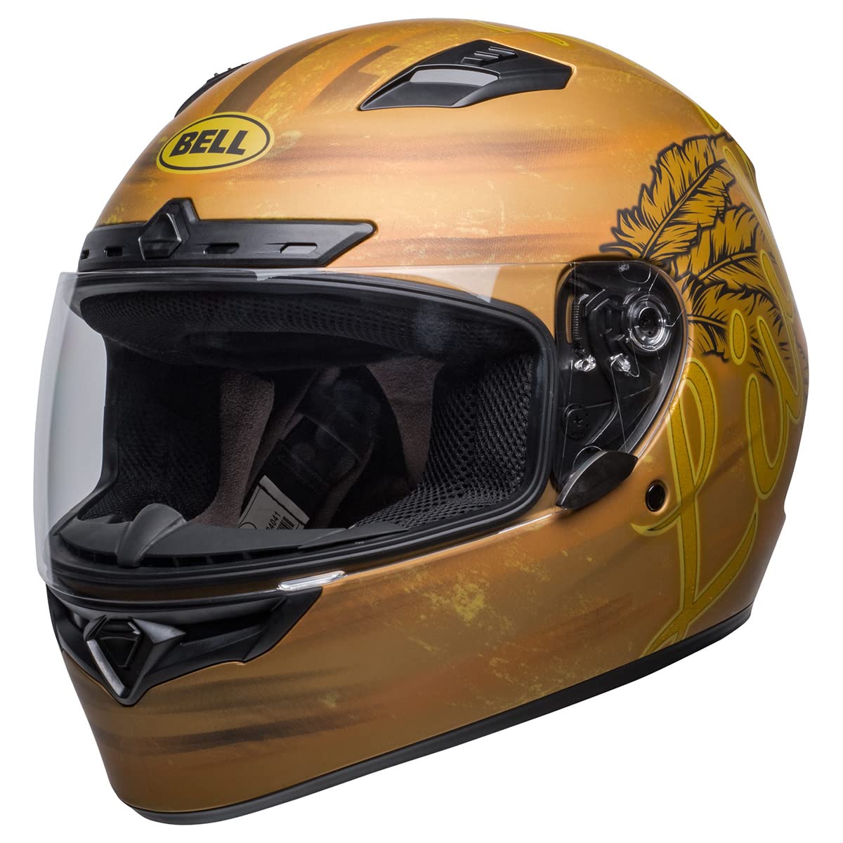 Bell Qualifier Dlx Mips Street Helmet (Hart Luck Live Matte Gold - Medium)
