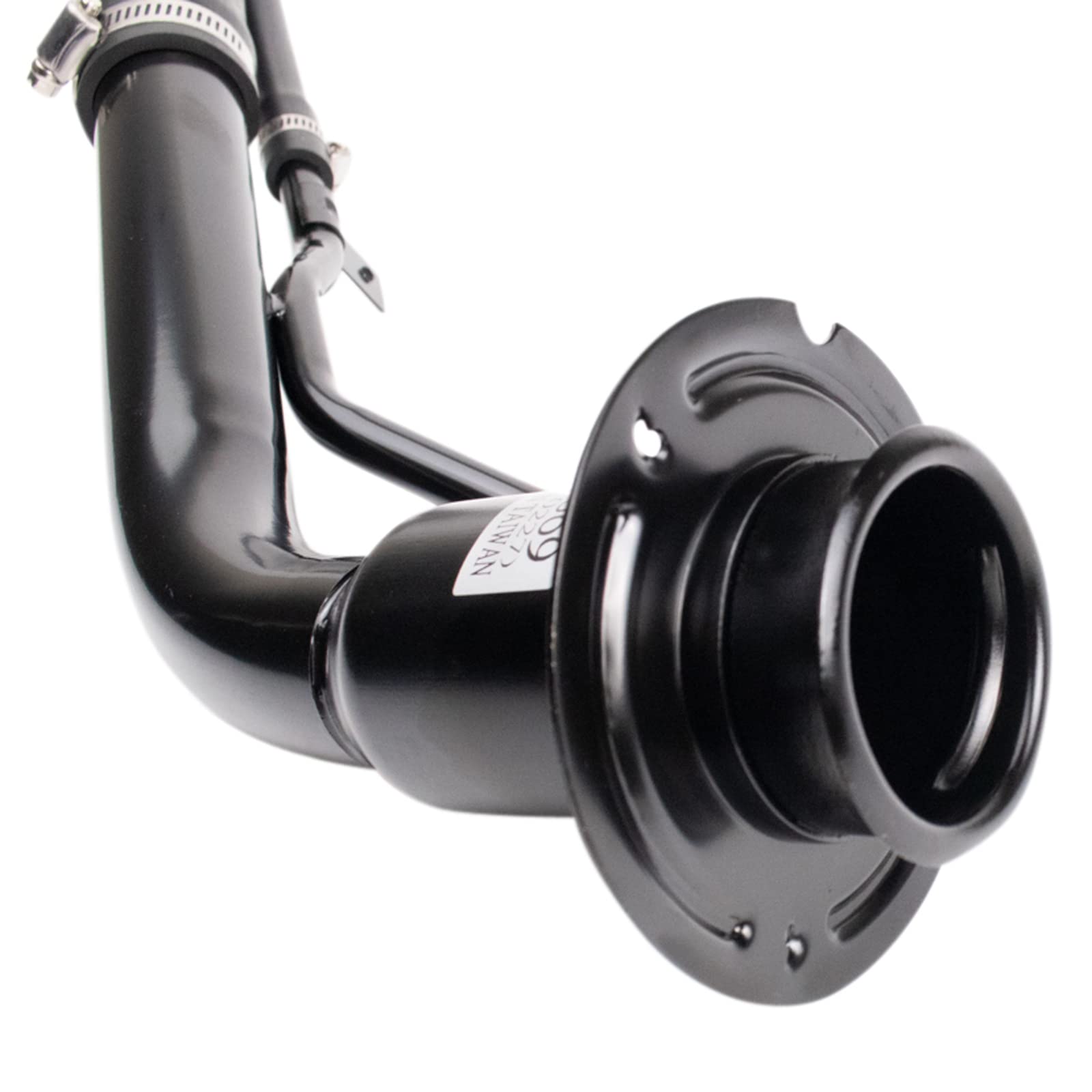 Trq Rear Fuel Tank Filler Neck Black Compatible With 2009-2013 Ford E-250 2009-2019 E-350 Super Duty 2009 E-450 Super Duty