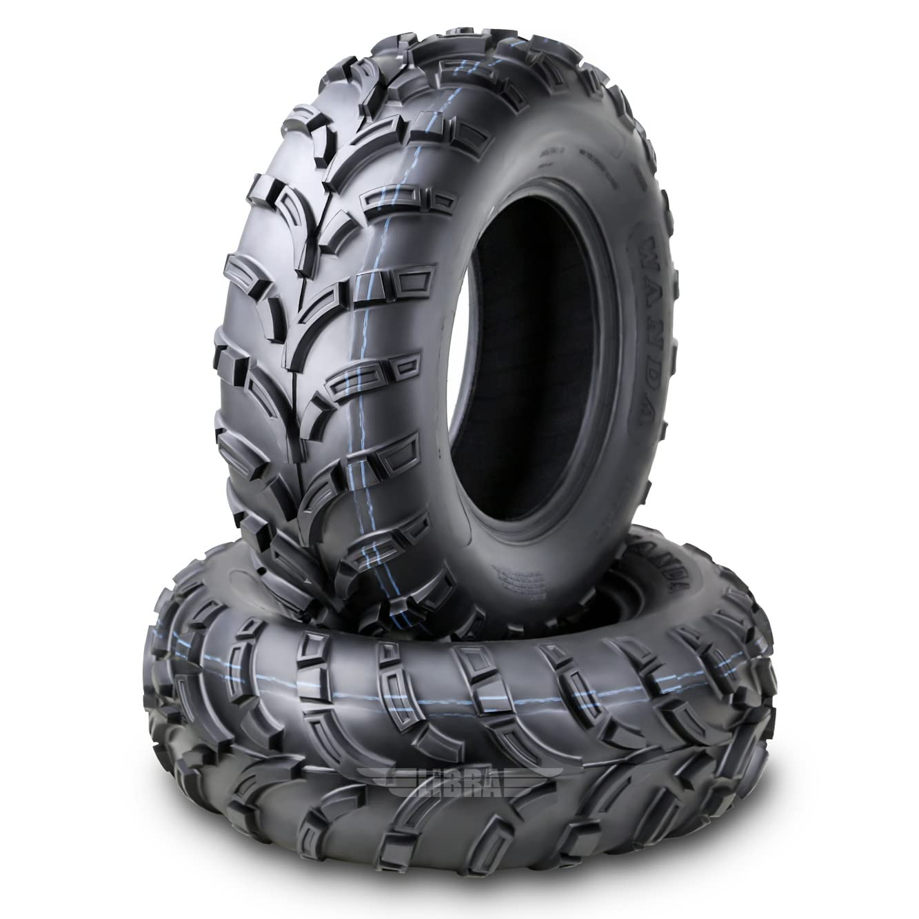 WANDA Set of 2 ATV UTV Tires 26x9-14 26x9x14 6PR P373 Mud