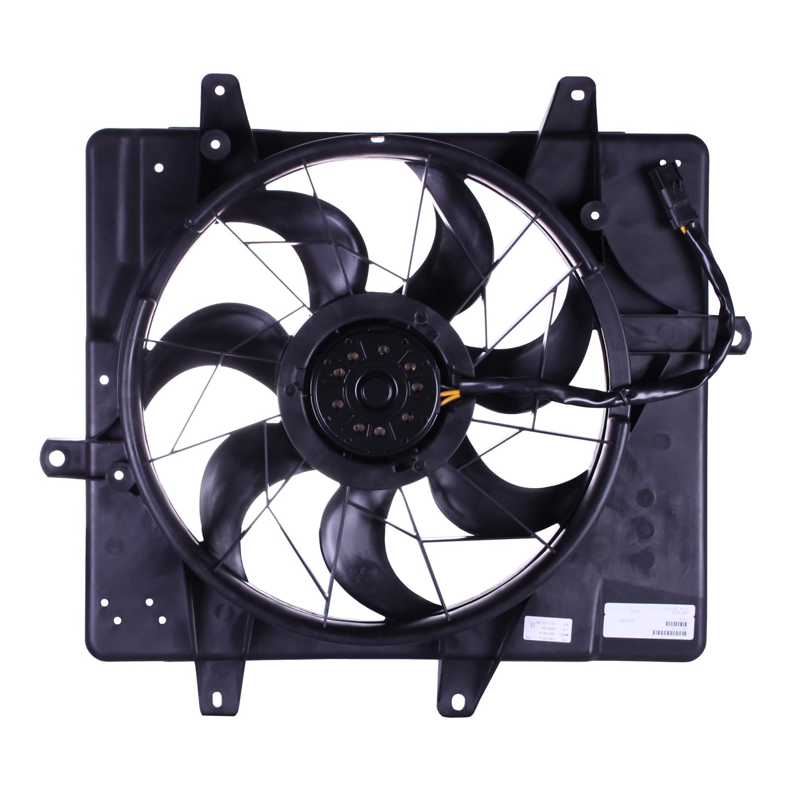 TYG OE Replacement(CAPA Quality) Cooling Fan Extra Silent for 2001-2008 Chrysler PT Cruiser 2.4L w/o Turbo | 5017407AA/5017407AB