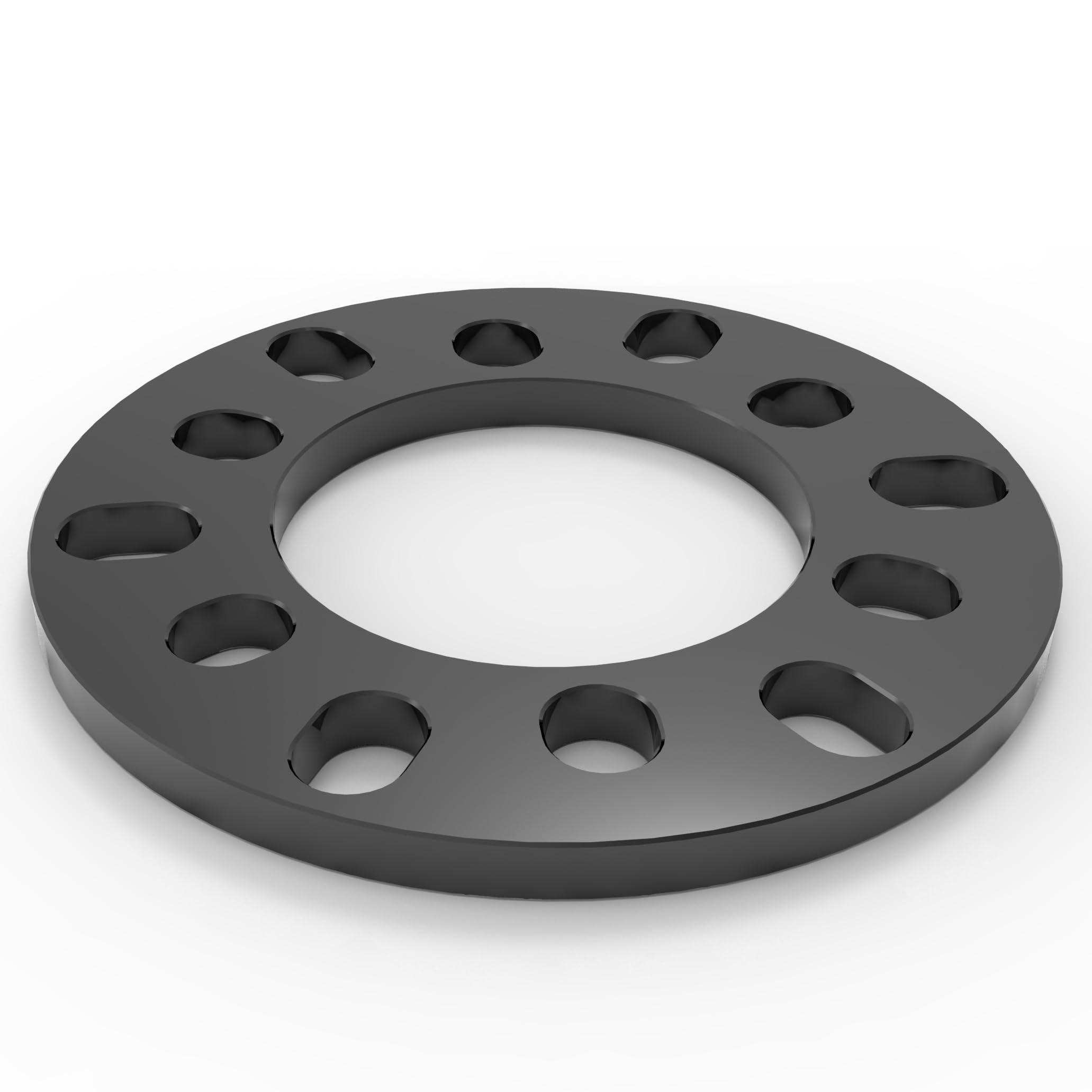 WHEEL CONNECT Wheel Spacer 10mm Thick 6x114.3/120/127/130/132/135/139.7 Forged Aluminum Pack of 2