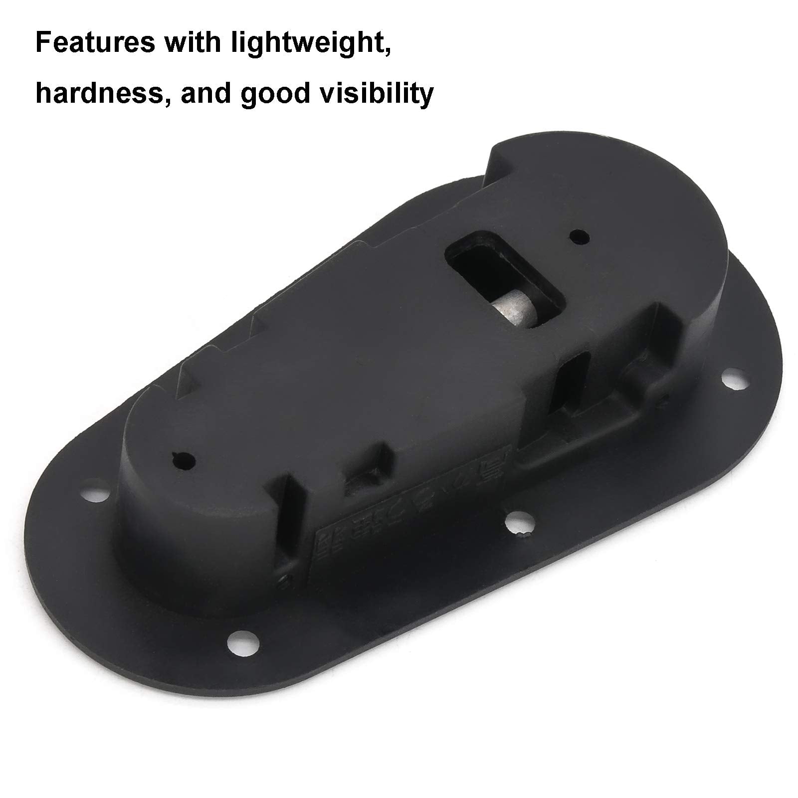 Tioit Coeme Flush Hood Latch And Pin Kit - Black