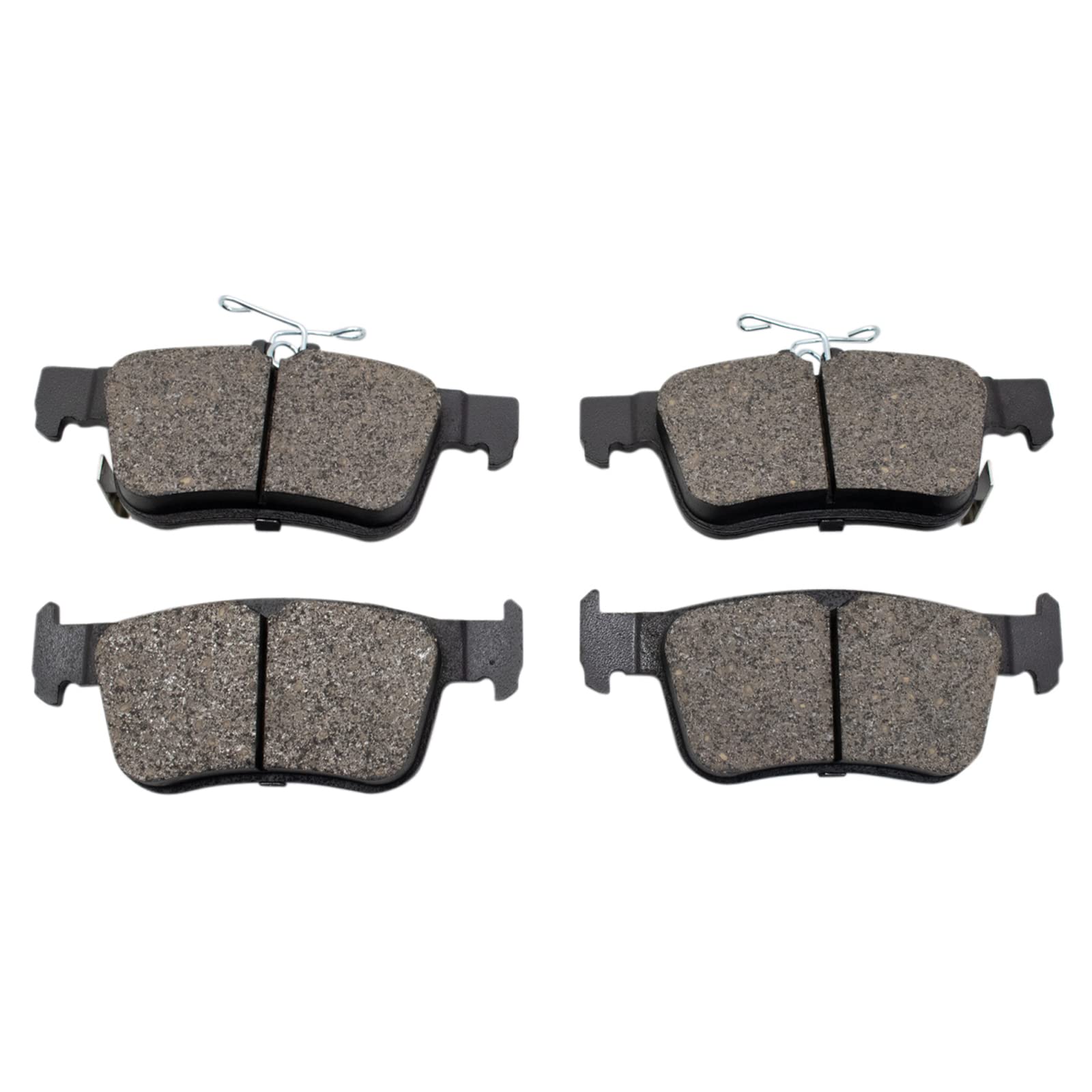 TRQ Rear Brake Pads Ceramic Compatible with 2019-2021 Acura RDX 2016-2022 Honda Civic