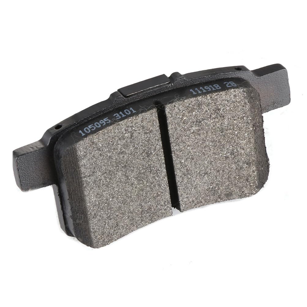 Cciyu D1451 Rear Semi-Metallic Disc Brake Pads Kit For Acura Tsx 2009-2010,For Honda For Accord 2008-2012 4Pcs