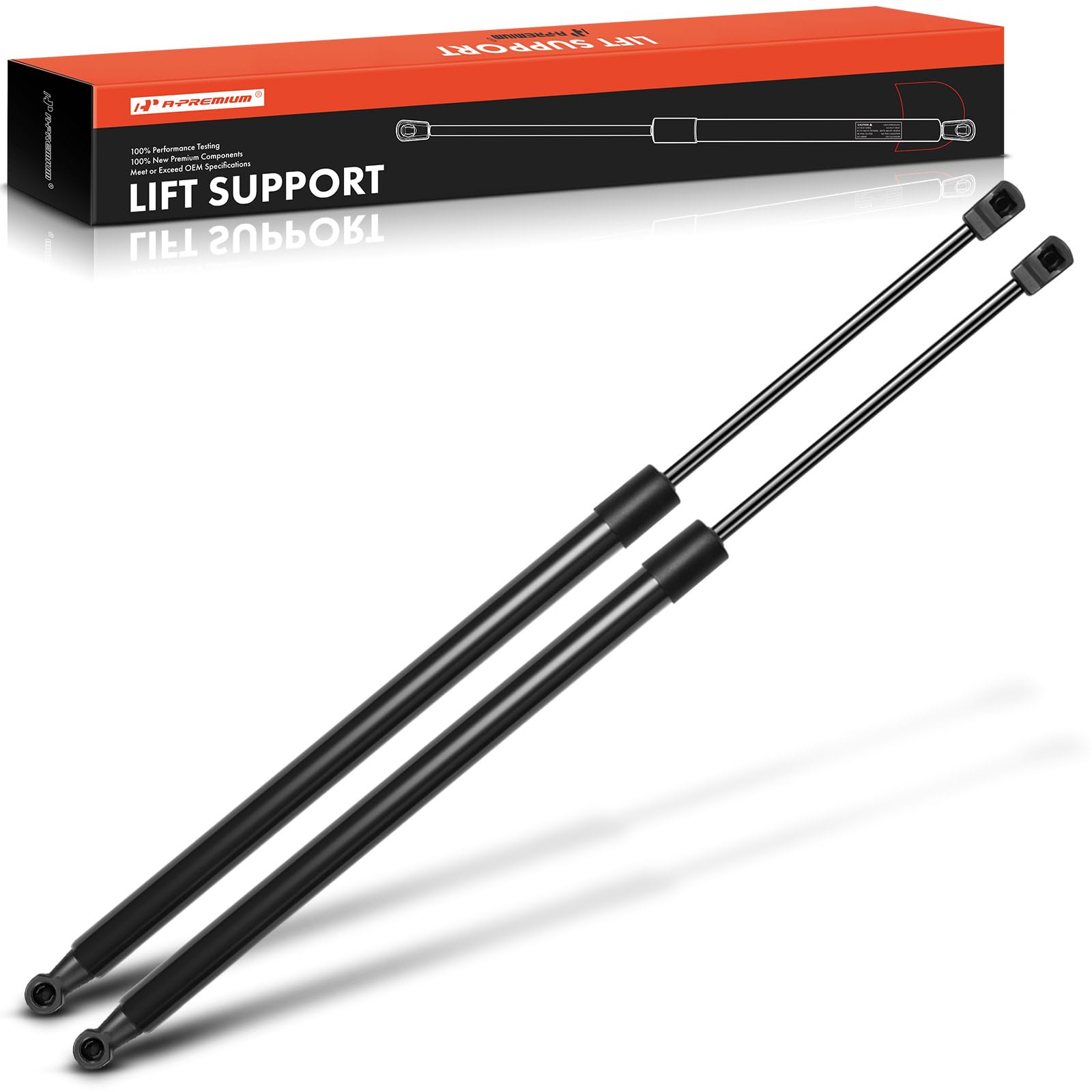 A-Premium Tailgate Lift Supports Shock Struts Spring Prop Compatible With Lexus Rx350 Rx450H 2010-2015 With Power Liftgate 2-Pc