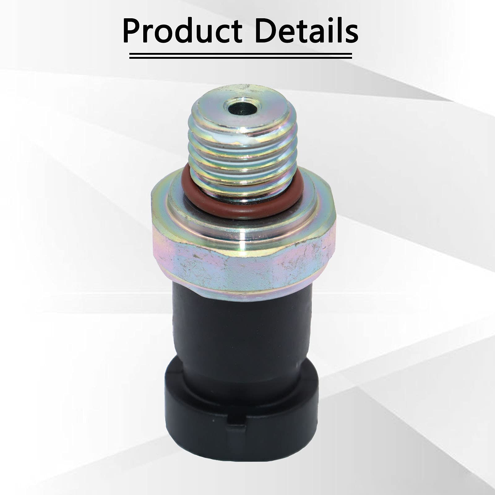 KEJSTED Oil Pressure Sensor Switch Sending Unit D1843A 12635957 Compatible with Chevy Colorado Equinox Trailblazer Malibu Impala