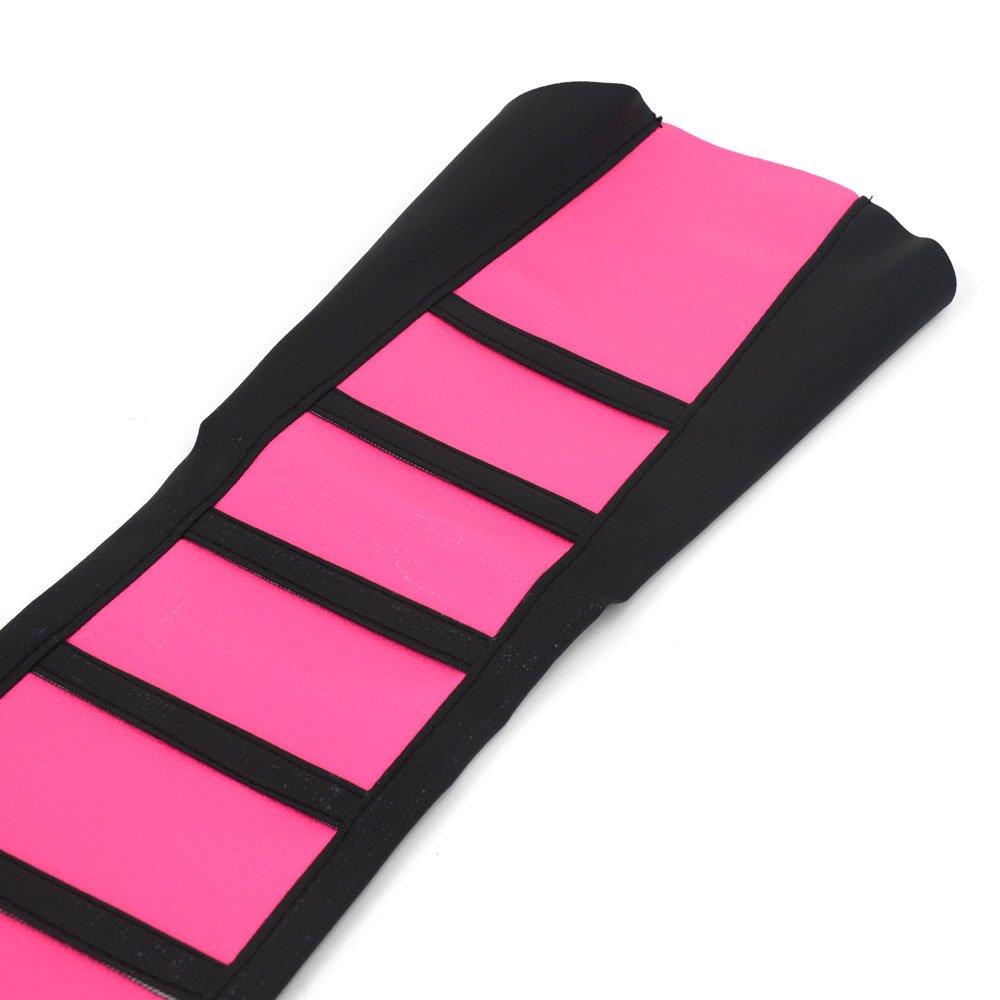 JFG Racing Dirt Bike Seat Covers, Universal Antiskid Vinyl Cushion, Model Y1117000410, Pink
