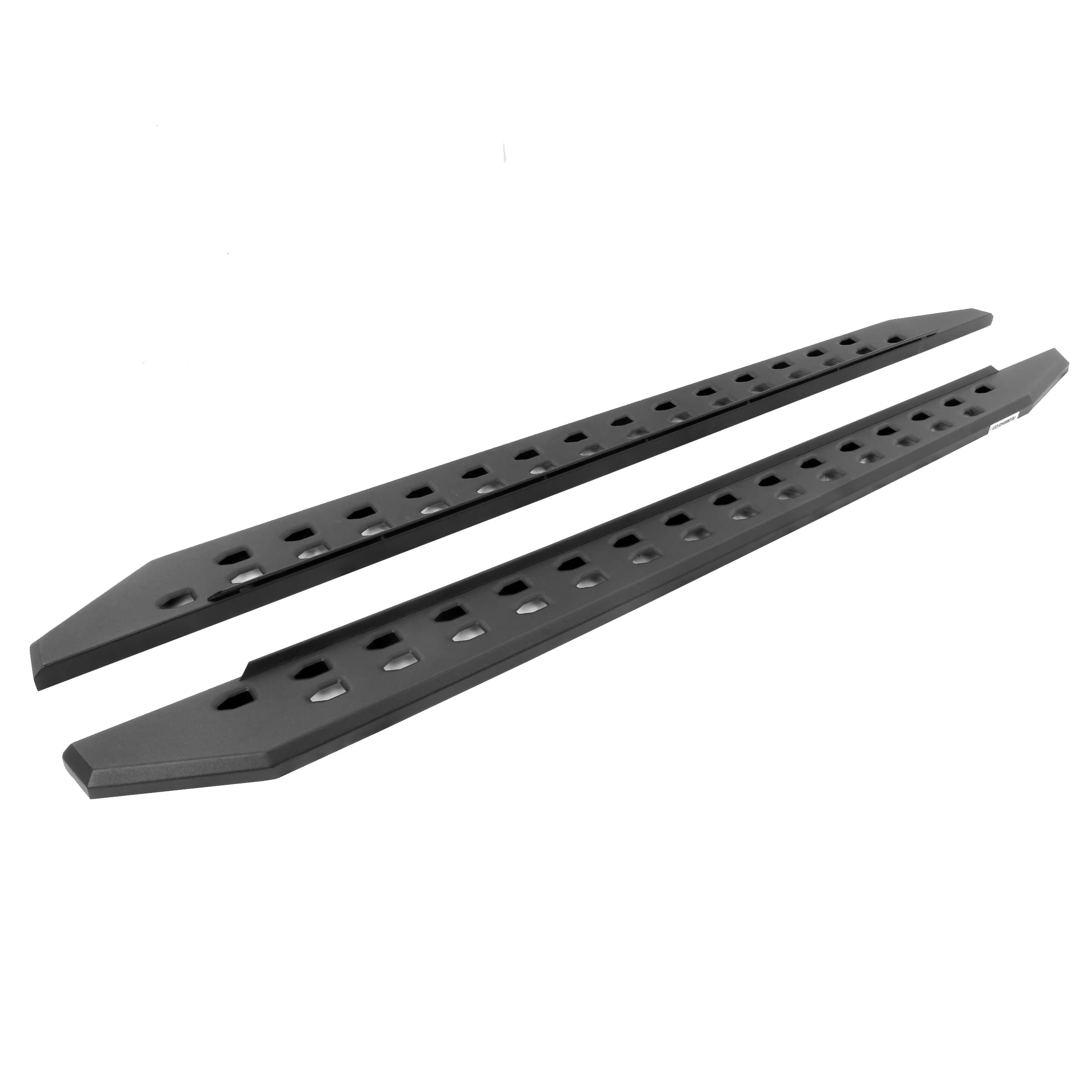 Go Rhino 69400087Spc Rb20 Slim Line Running Boards - 87'' Long - Boards Only For 99-24 Ram, Gmc, Ford, Toyota, Jeep, Chevrolet, 