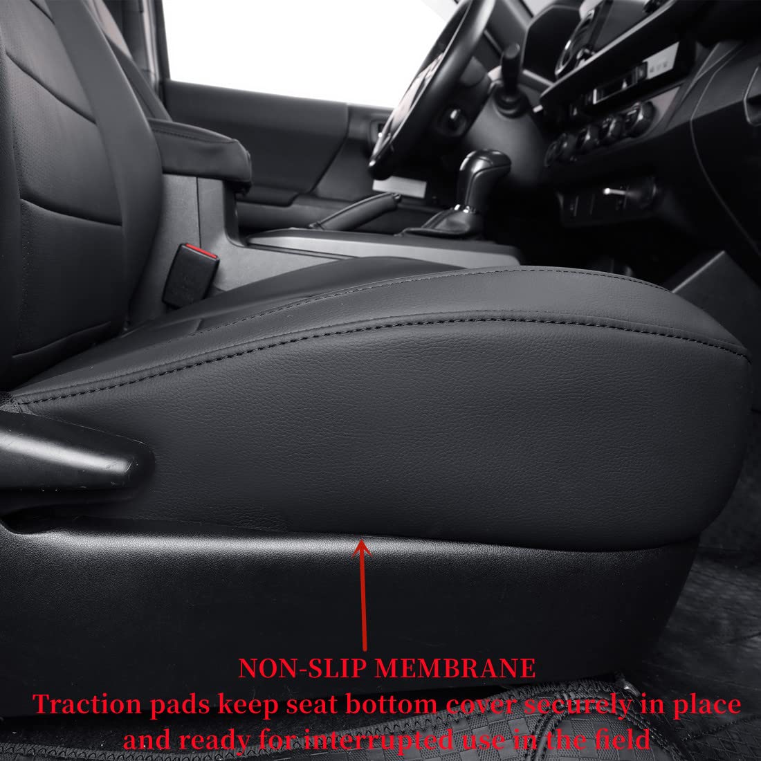 Coverdream Custom Fit Seat Covers For Toyota Tacoma Double Cab/Extended Cab/Crew Cab 2016 2017 2018 2019 2020 2021 2022 2023,Ful