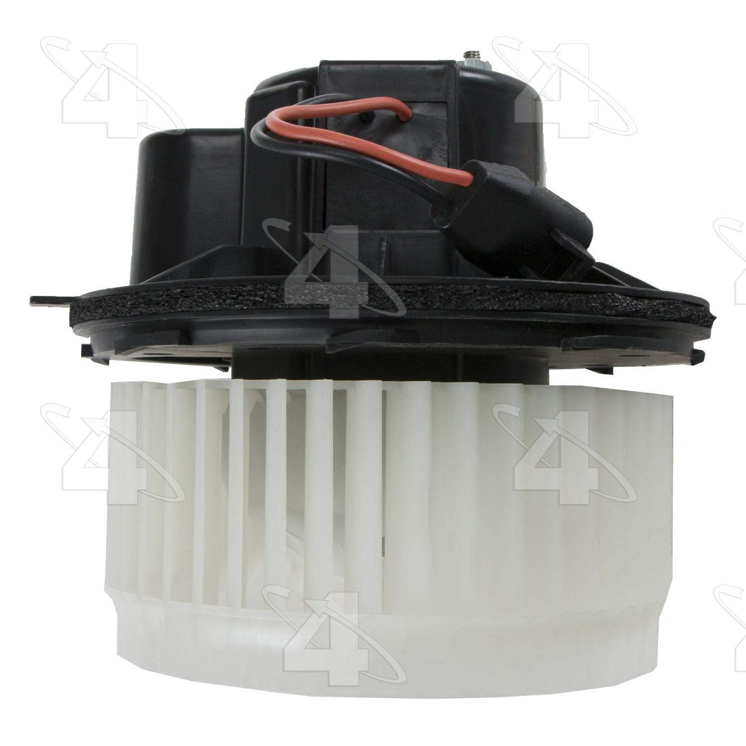 Four Seasons Blower Motor with Wheel for GM Trucks - Model 75748, Metal, White/Black