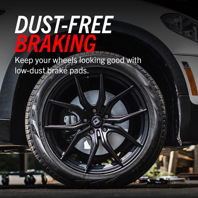 Power Stop CRK7742 Coated Rotor Rear Brake Kit- Coated Brake Rotors and Z17 Ceramic Brake Pads For Mazda CX-9 2016-2023 [Model S