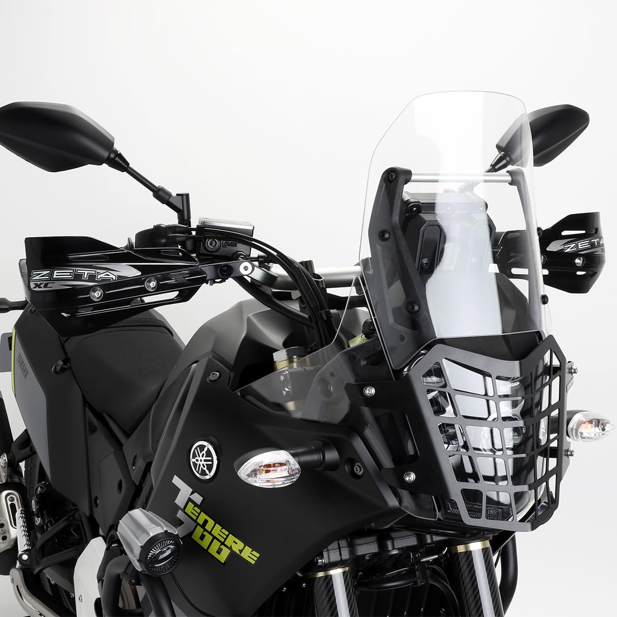 Zeta Xc Protector Black Hand Shields (Pair) For Armor Handguards