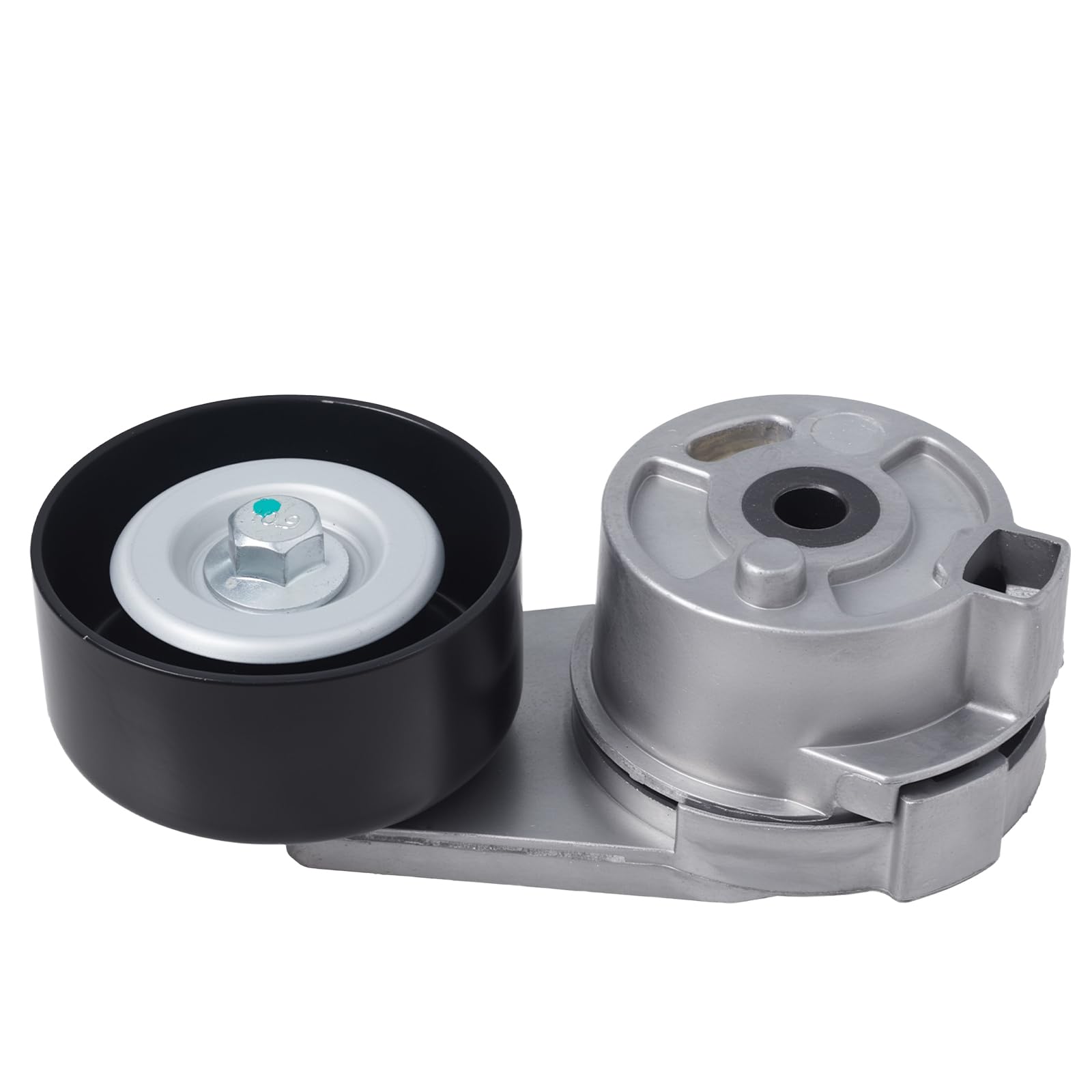 AUQDD 38419 Belt Tensioner and Pulley Assembly (Location:Air Conditioning,For V6-3.6L) Fit For 2004-2009 Cadi-llac CTS SRX,2005-