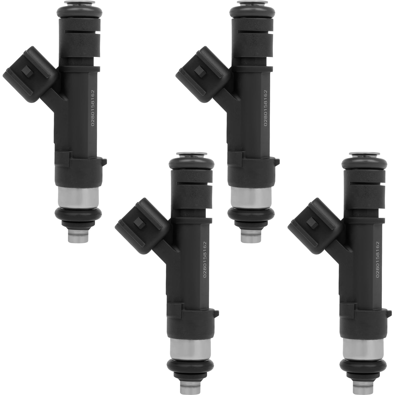 SCITOO Fuel Injectors Automotive Engine 4 Holes 4Pcs Replacement For Ford For Escape 2009-2013,For Ford For Fusion 2010-2012,For
