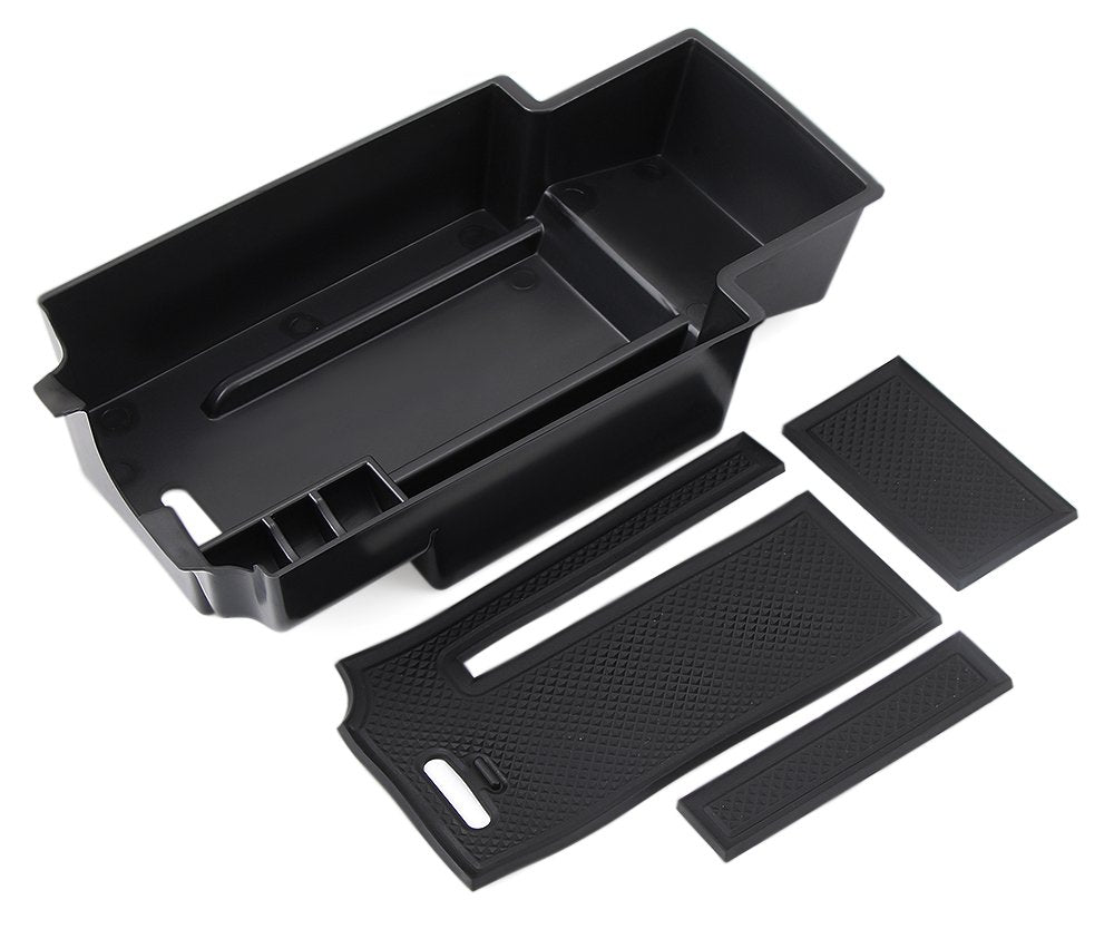 Andygo Car Glove Box Center Armrest Storage Box Storage Fit For Mercedes Benz A-Class B-Class Gla Cla A180 A200 A250 A260 B180 B