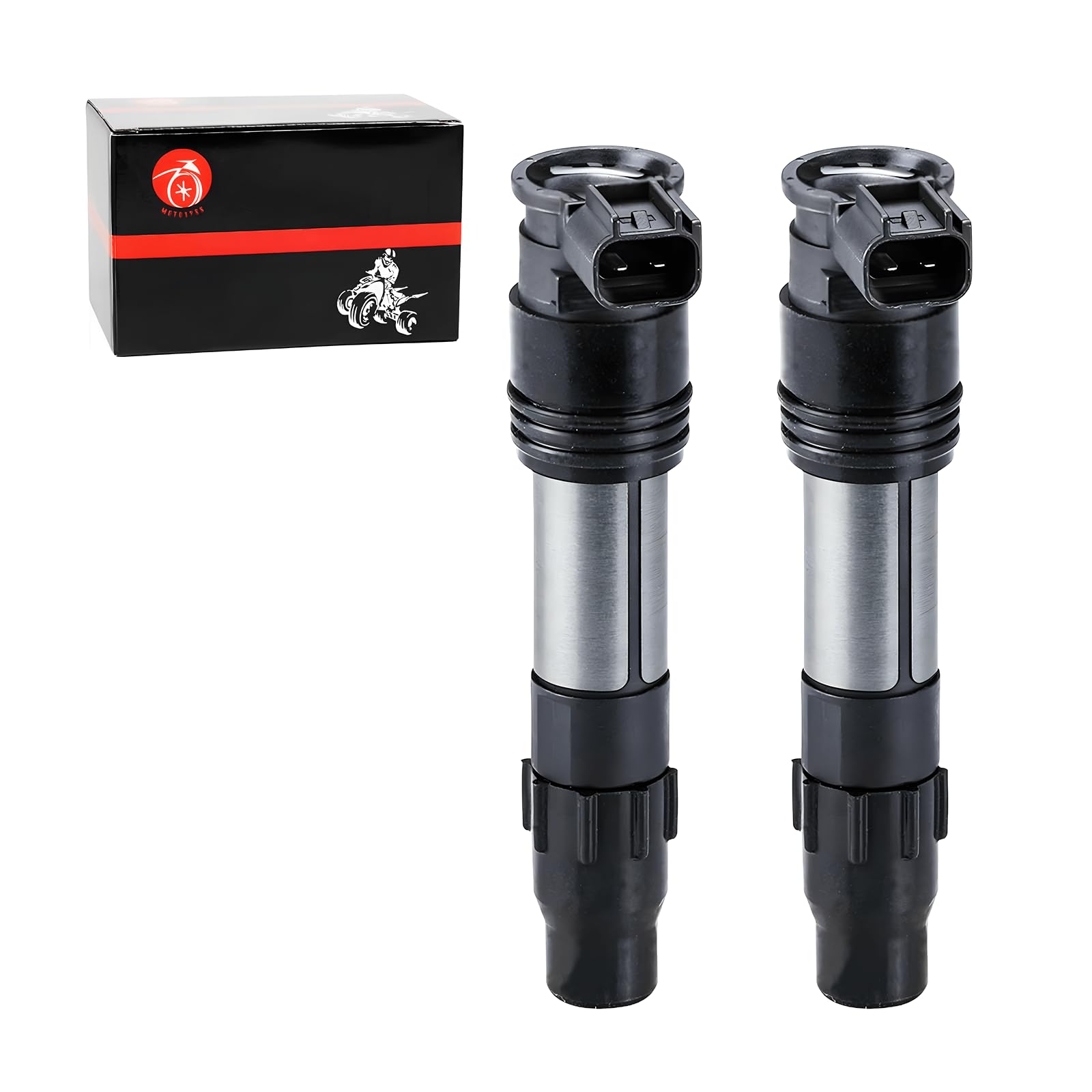 2pcs Ignition Coils For Kawasaki Z650 ER650 ZR900 Z900 ZR1000 Z1000 Versys KLE650 KLZ1000 Ninja 300 650 1000 EX300 EX650 ZX1000 
