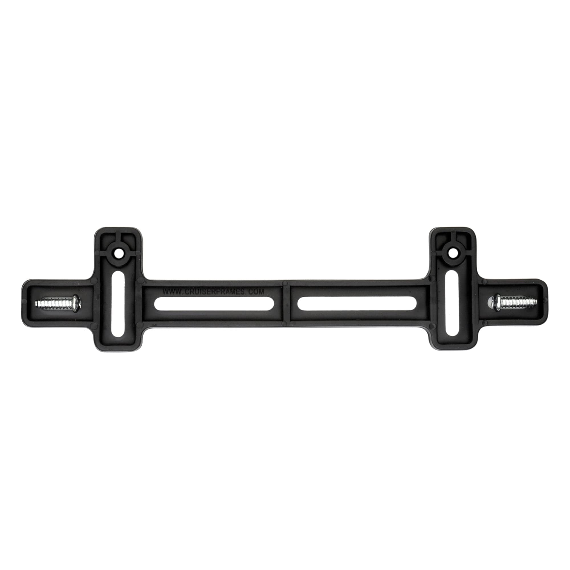 Cruiser Accessories 79050 License Plate Bracket - Black, Plastic