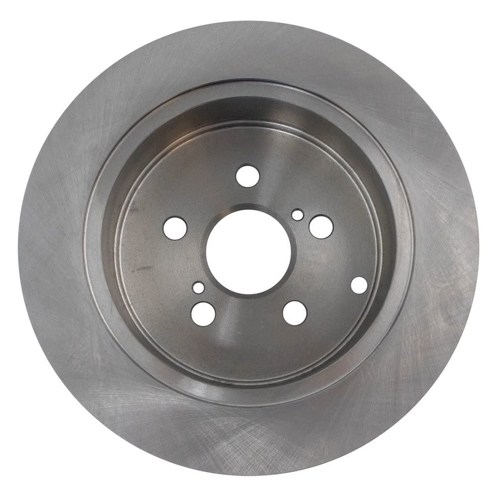 Trq Rear Brake Rotors Set Solid Compatible With 2003-2006 Pontiac Vibe 2005-2010 Scion Tc 2000-2005 Toyota Celica 2005-2006 Coro