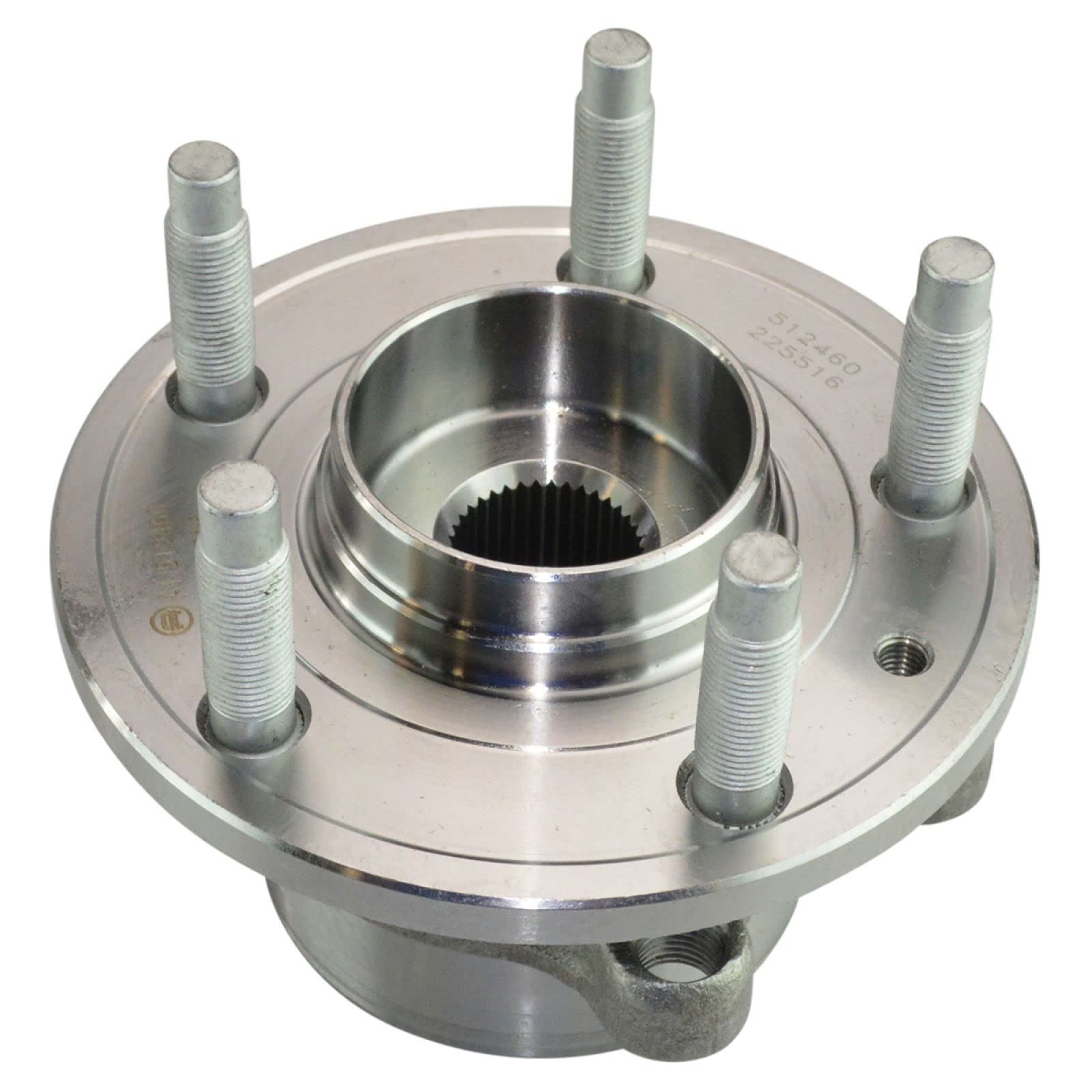 Trq Front Left Right Rear Wheel Hub Bearing Assembly Driver Passenger Side Compatible With 2011-2019 Ford Explorer 2013-2019 Pol
