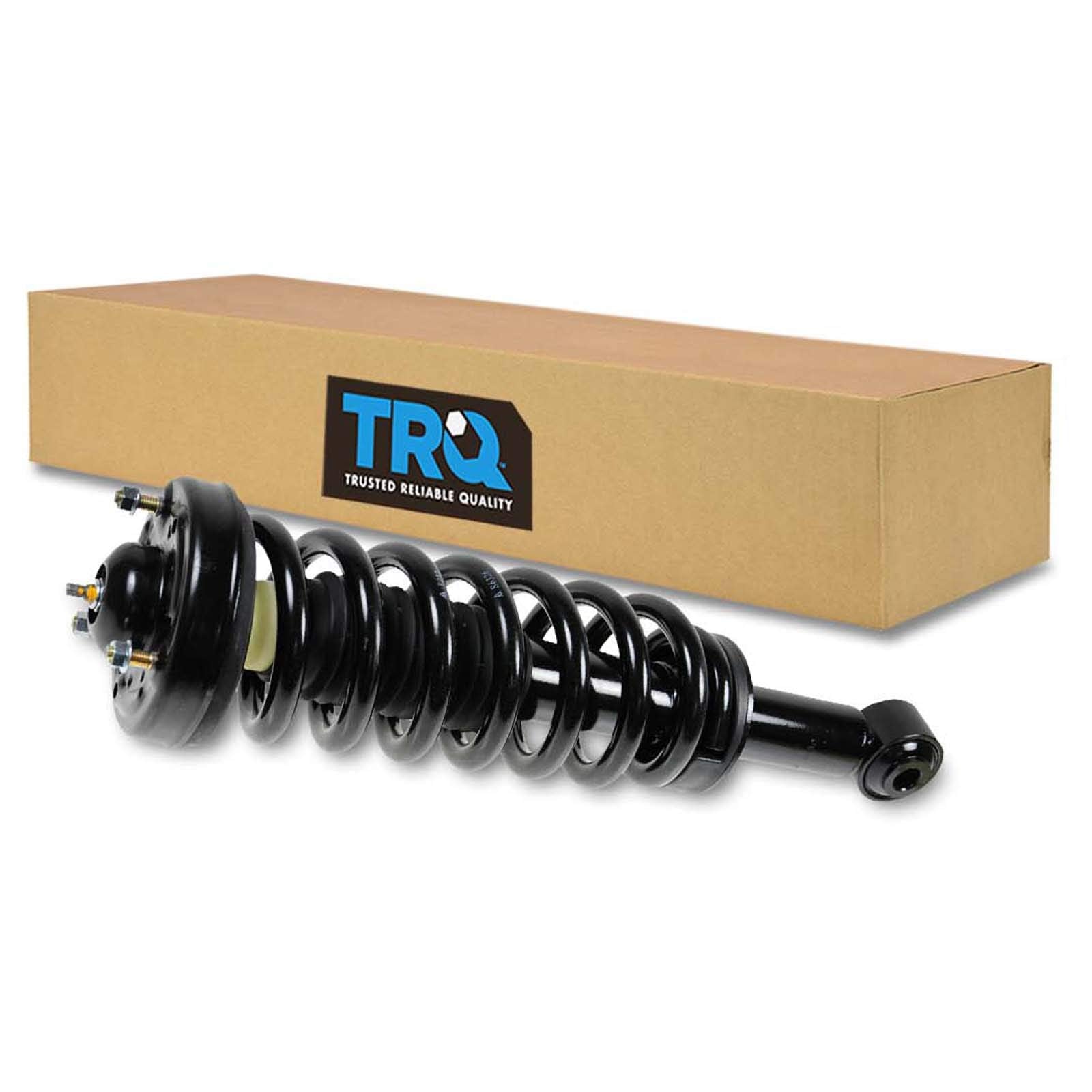 Trq Front Left Right Complete Strut & Coil Spring Assembly Driver Passenger Side Compatible With 2007-2013 Ford Expedition Linco
