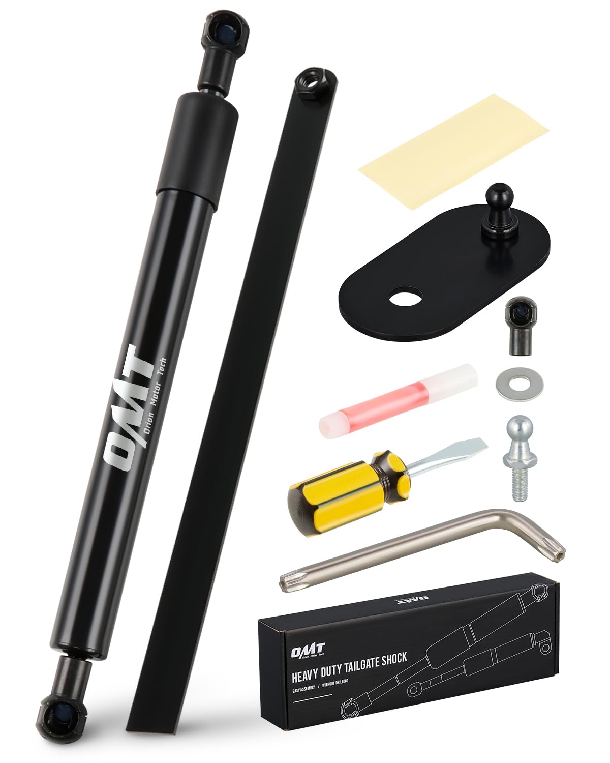 Orion Motor Tech Truck Tailgate Assist, Pickup Tailgate Lift Assist Kit, Pickup Tailgate Shock Compatible With 2004 2005 2006 20