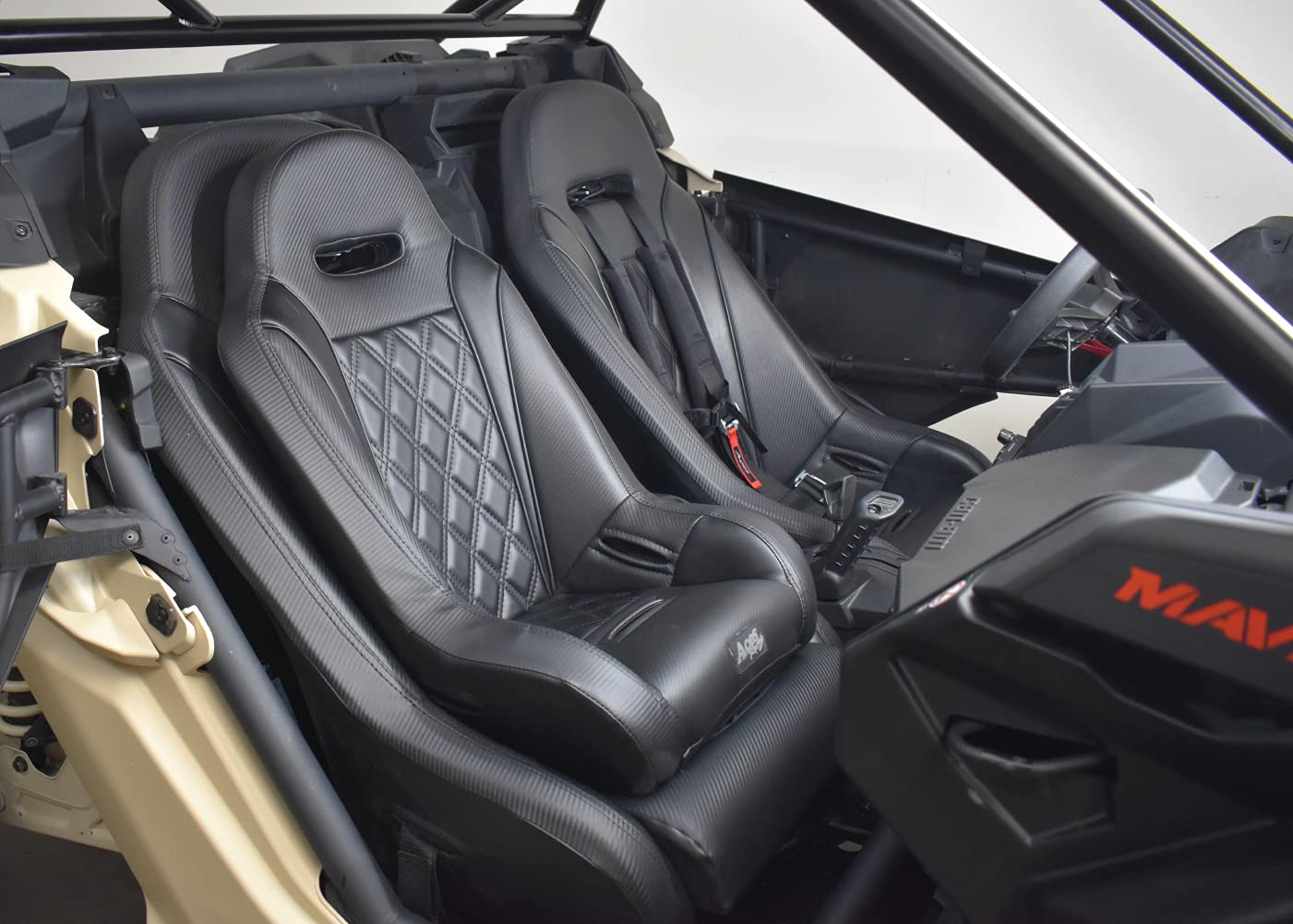 AAAA Aces Racing UTV Junior Seat - Black 5 Point Harness - Fits Stock & Aftermarket Seats - Model 8049Junior