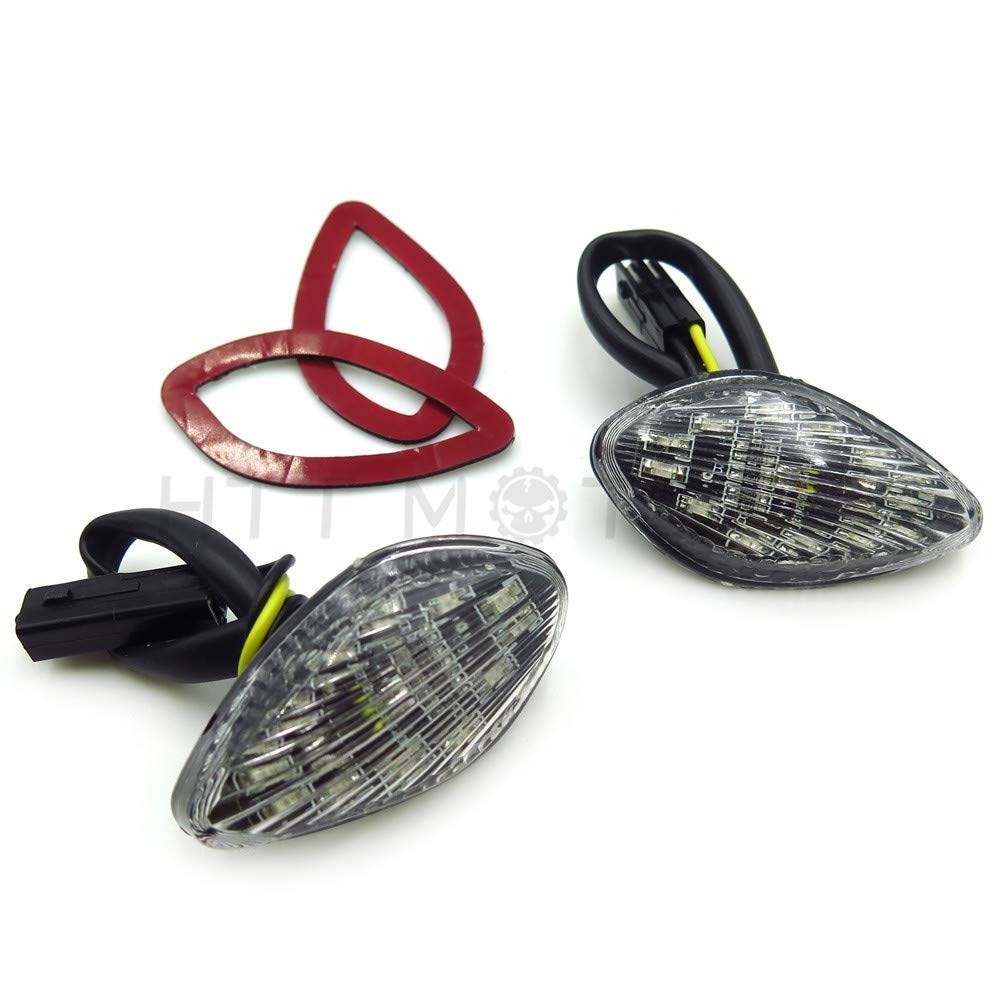 Smt- Clear Led Flush Mount Turn Signal Compatible With Honda Cbr 919 600 F3/F4/F4I 600Rr 1000Rr [B00Rue0W20]