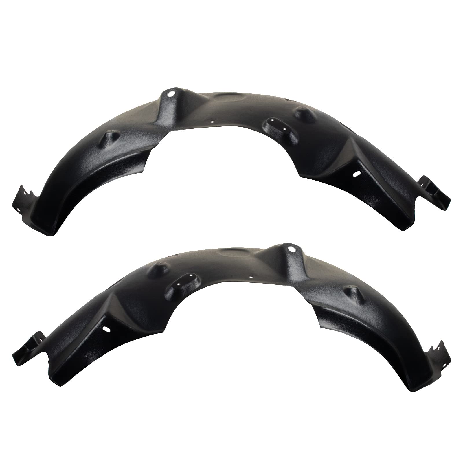 Trq Inner Fender Liner Set Compatible With 2008-2010 Ford F-250 Super Duty F-350 Super Duty Fo1248147 Fo1249147