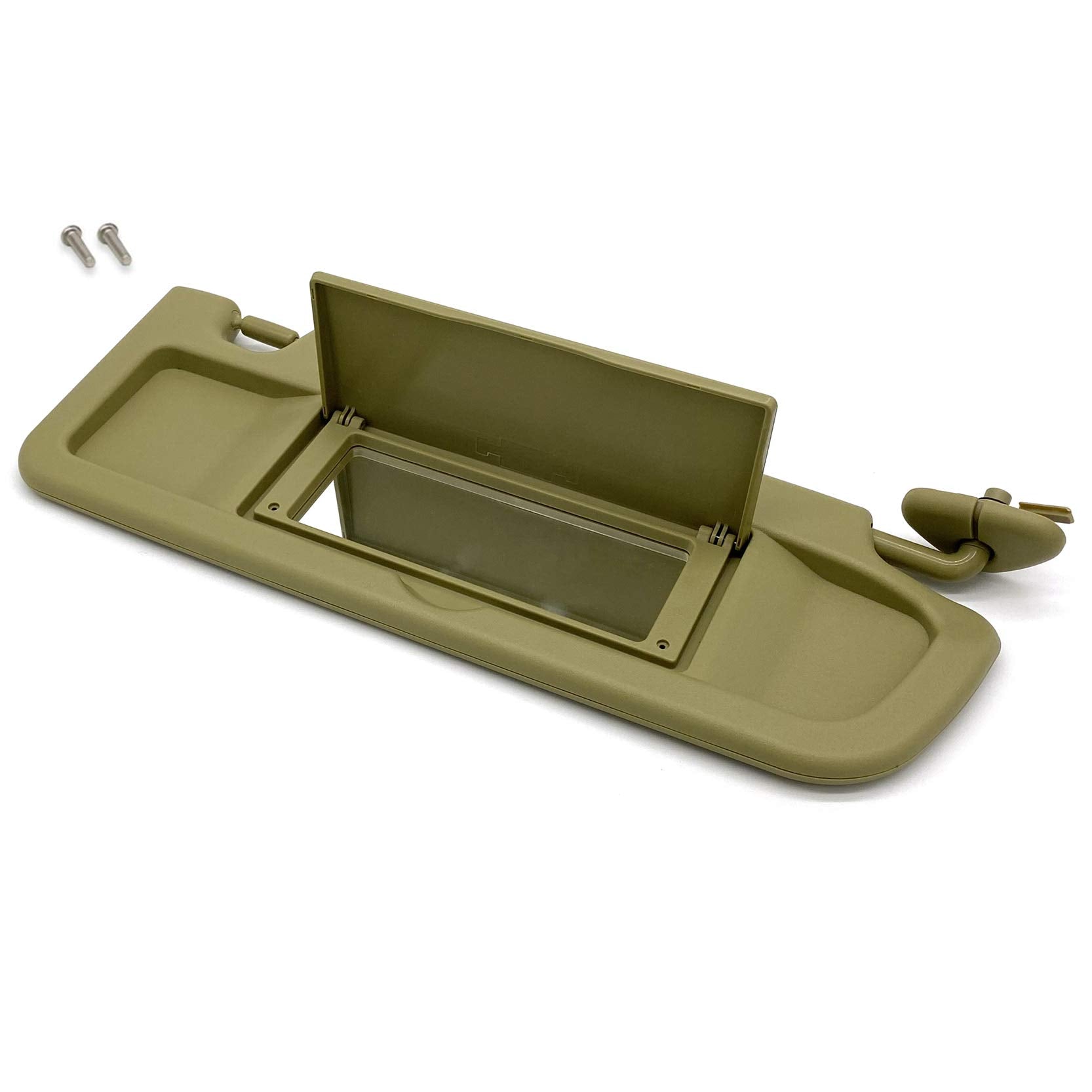 Ezzy Auto Beige Right Passenger Side Sun Visor For Civic 06-11 Ex Lx Sedan Si Coupe 83280-Sna-A01Za