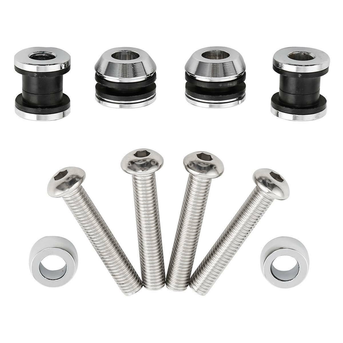 Motorcycle Quick Release Four Docking Hardware kit Luggage Rack Detachable Fits for Harley XG500 750 2015-2025