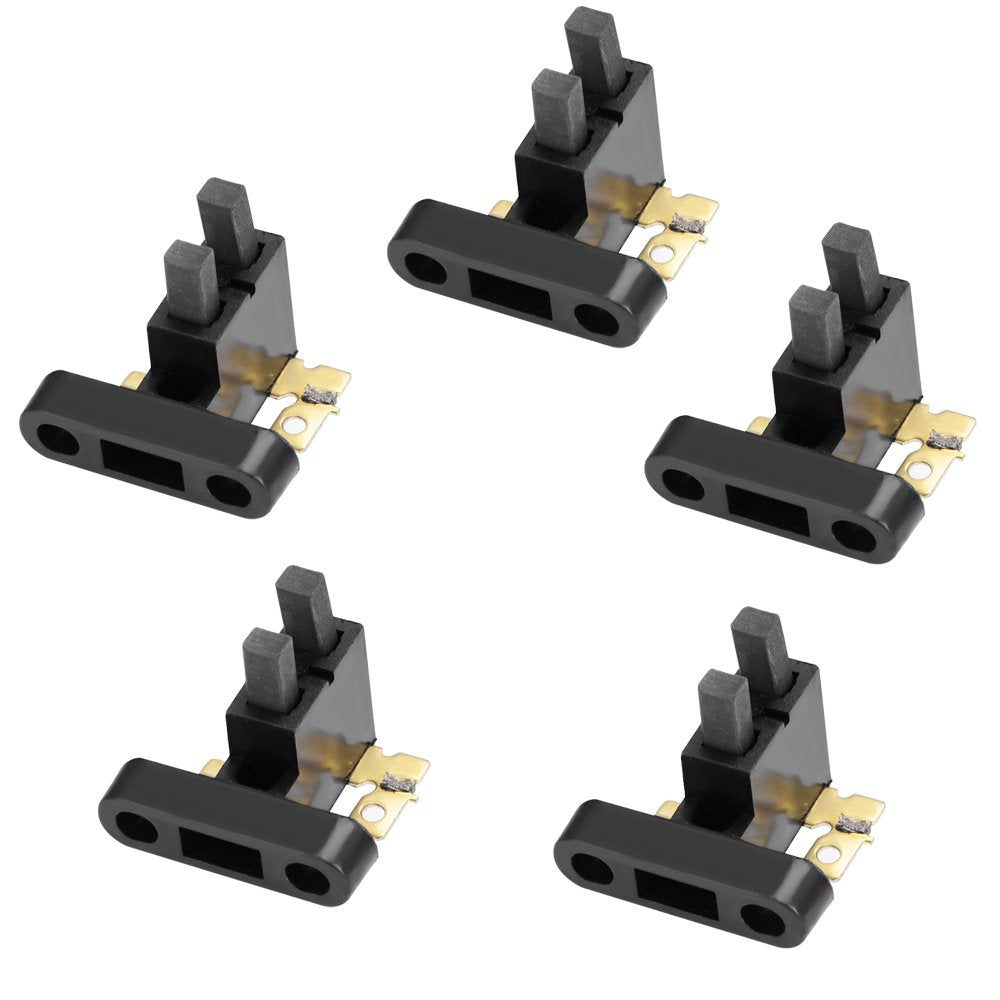 Hoypeyfiy Universal Generator Carbon Brush Assembly Replacement, Pack of 5, Black, Model 1