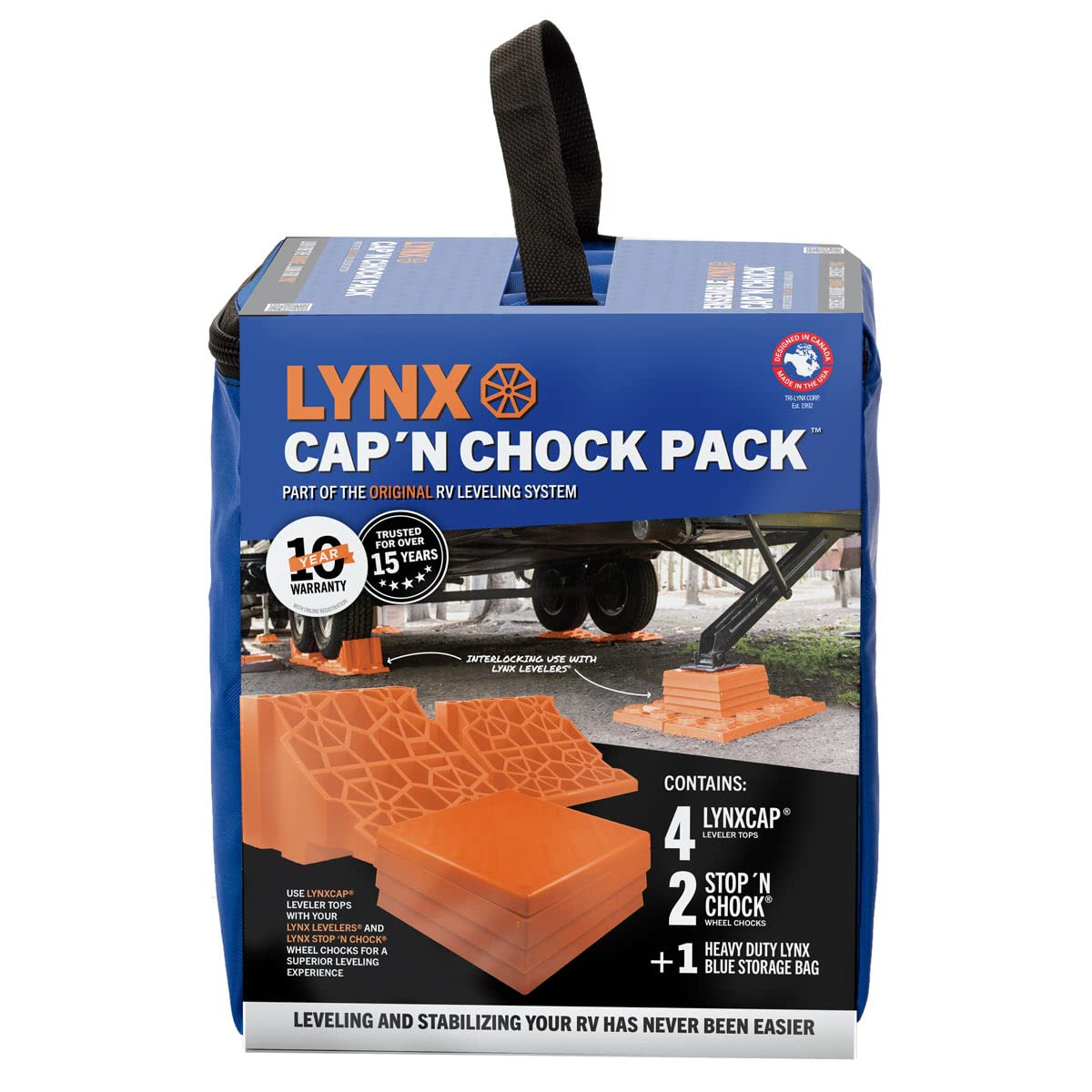 TRI LINX Lynx Cap N Chock Pack - 00071