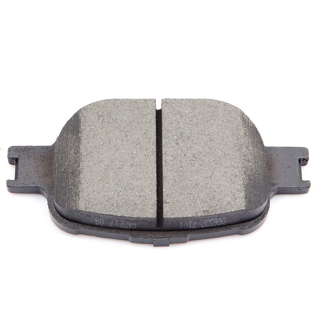 Cciyu D817 D823 Front Rear Ceramic Brake Pads Kits 8Pcs Fit For 2000-2005 For Toyota Celica