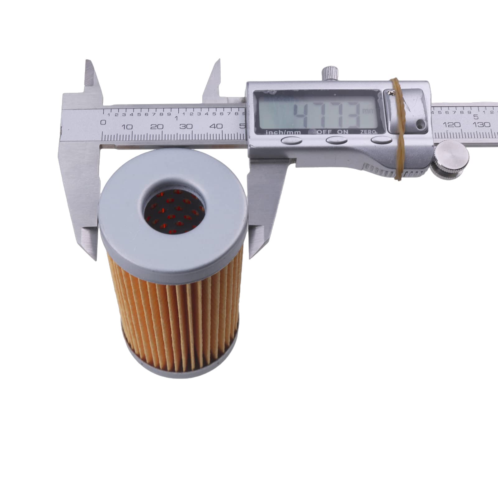 IEQFUE 15521-43160 19244-87110 1A001-43160 Fuel Filter with O-ring & Spring Compatible with Kubota L235 L2550 L3750 M4700 M4700D