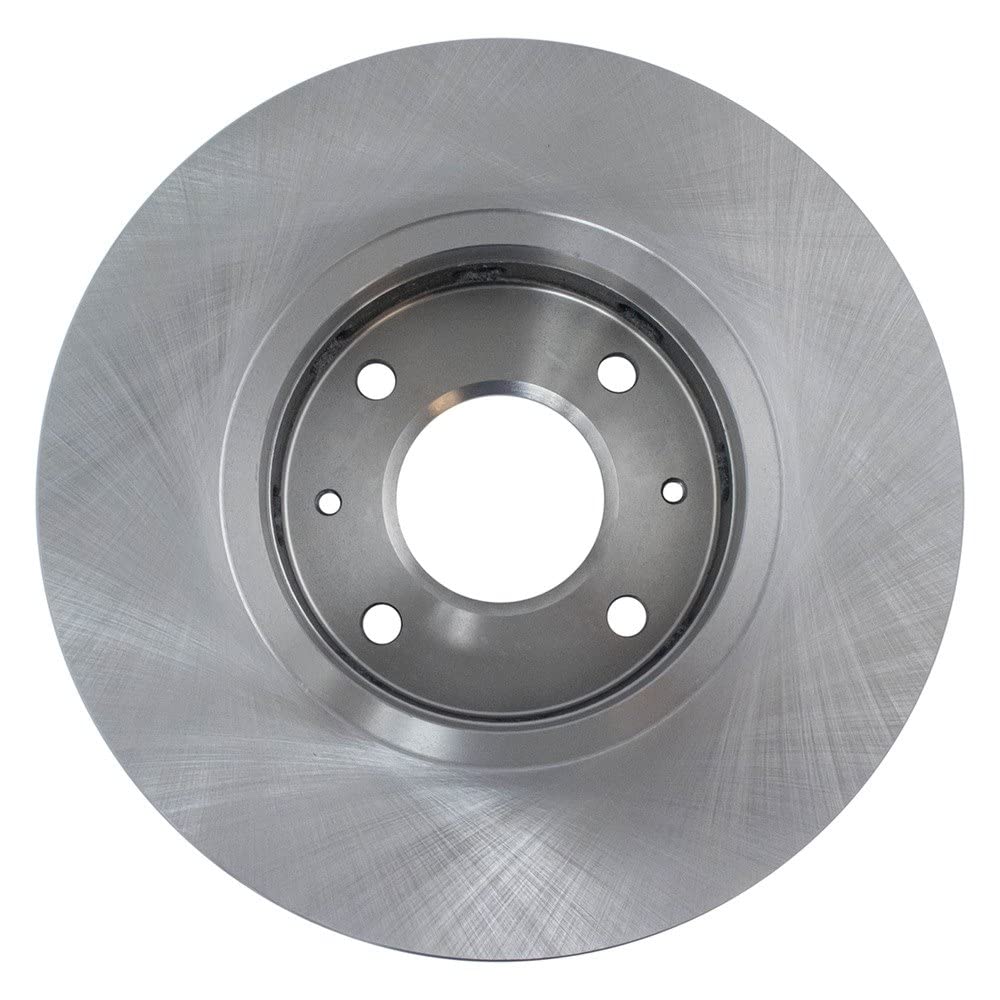 Trq Front Brake Rotors Set Vented Compatible With 2000-2004 Volvo S40 2000-2003 V40
