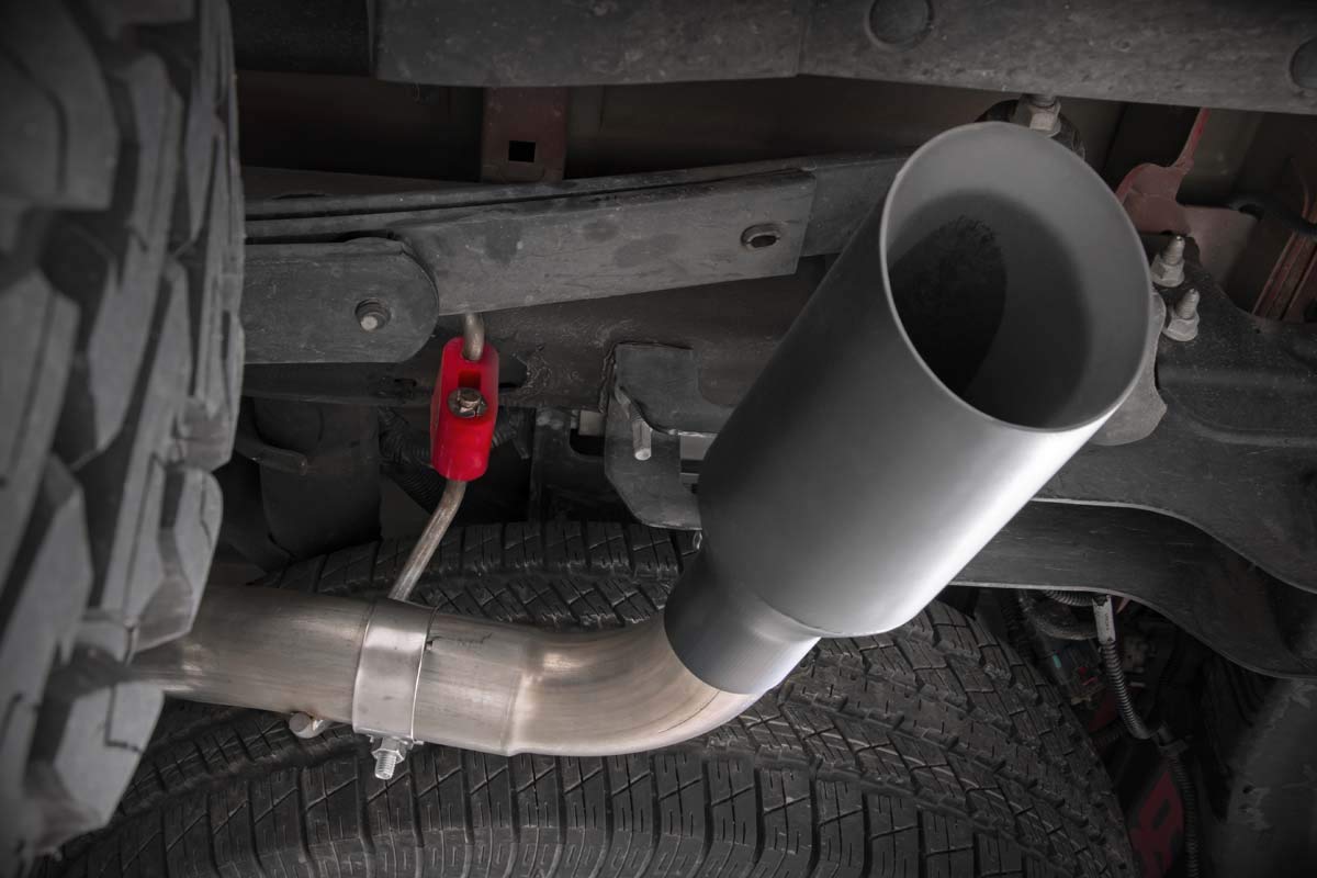 Rough Country Dual Cat-Back Exhaust For 2014-2018 Chevy/Gmc 1500 | 5.3L - 96007