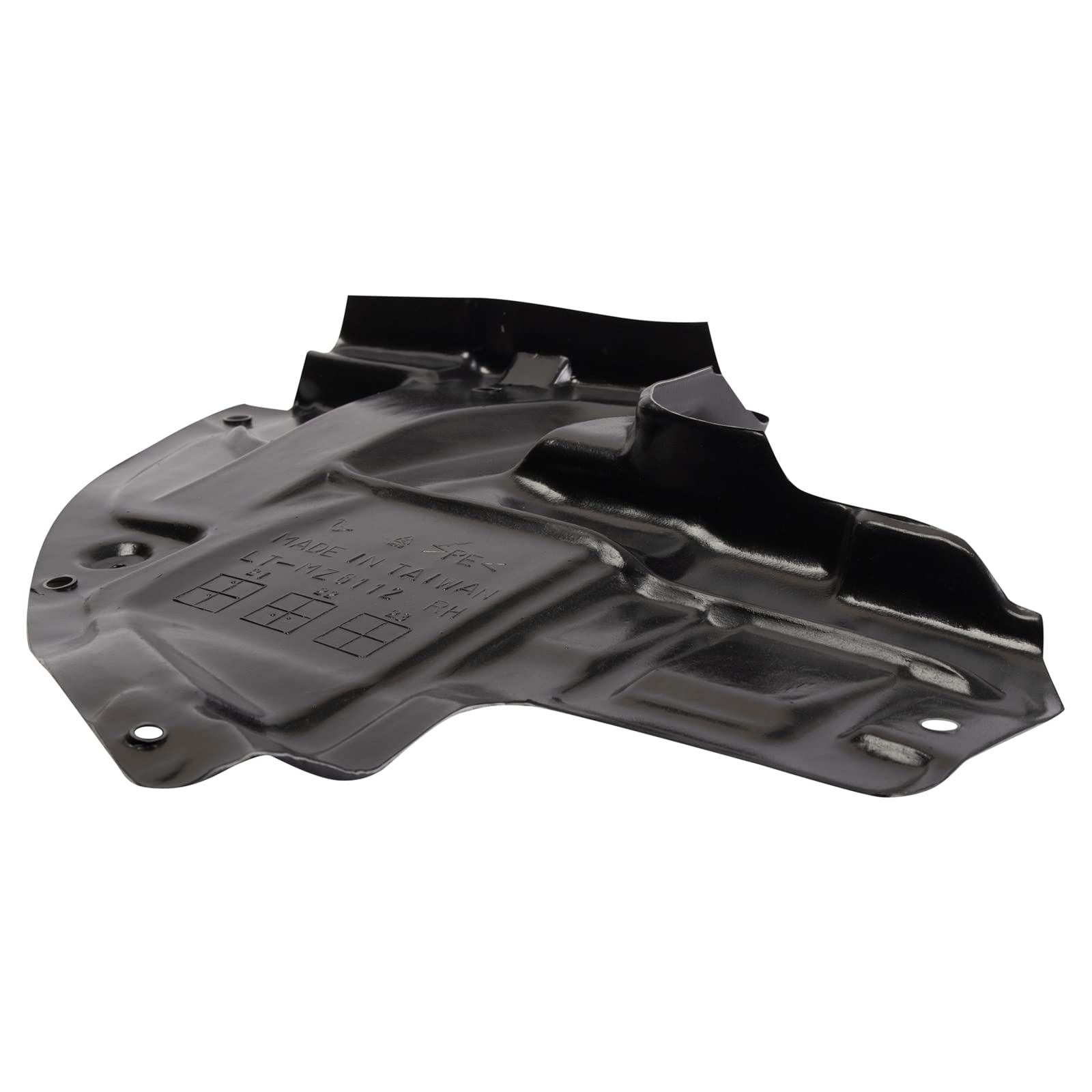 Trq Inner Fender Liner Set Compatible With 2010-2015 Mazda Cx-9 Ma1248141 Ma1248144 Ma1251114