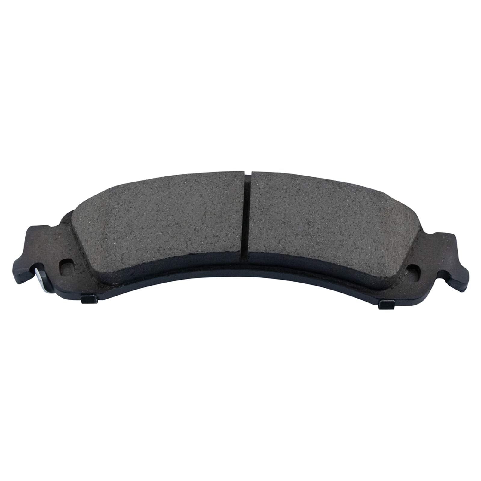 Trq Rear Brake Pad & Rotor Kit Brake Pads Brake Rotor Parking Brake Shoe Set Ceramic Compatible With 2002 Chevrolet Silverado 15