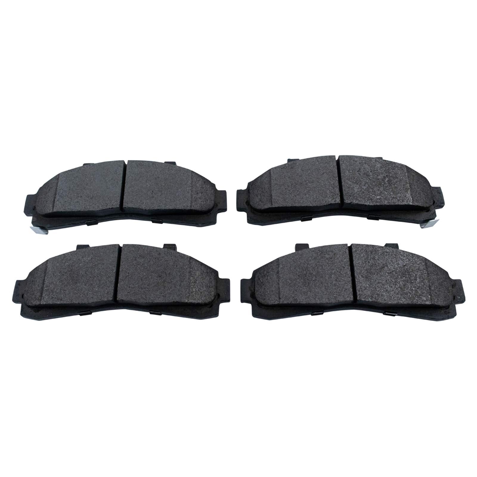 Trq Front Brake Pad & Rotor Kit Brake Pads Brake Rotor Semi-Metallic Compatible With 1995-1997 Ford Ranger Mazda B2300 1995-1996