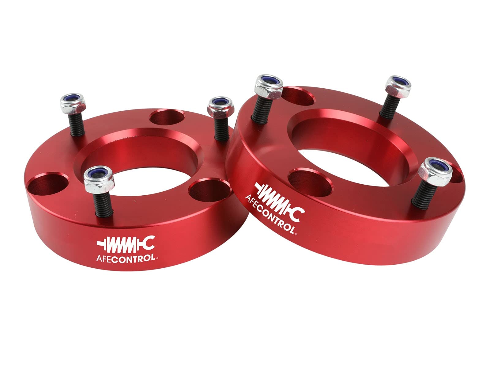 Afe Power 416-40T001-R Afe Control Leveling Kit, 2'', Red Anodized, For 2007-2021 Chevy/Gmc Trucks