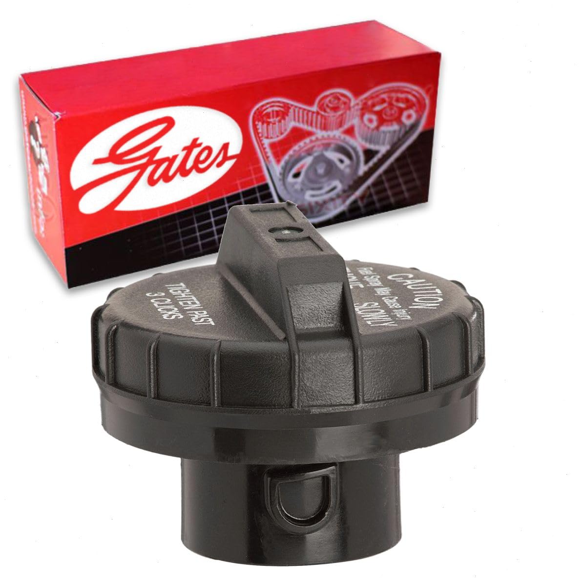Gates Fuel Tank Gas Cap compatible with Chevrolet Corvette 5.7L 6.0L V8 1997-2005