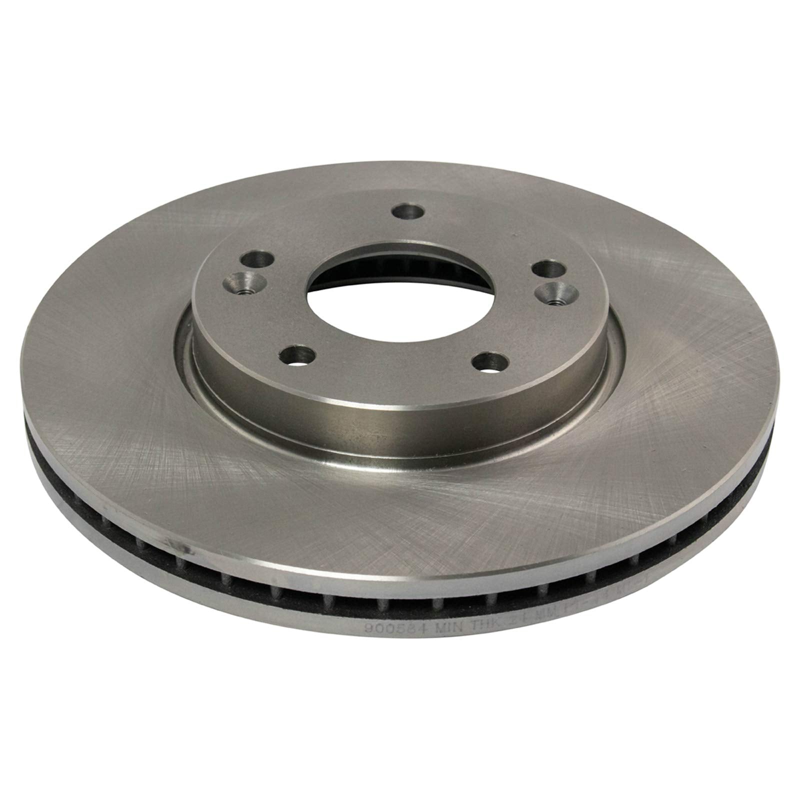 Trq Front Brake Pad & Rotor Kit Brake Pads Brake Rotor Ceramic Compatible With 2007-2009 Kia Rondo