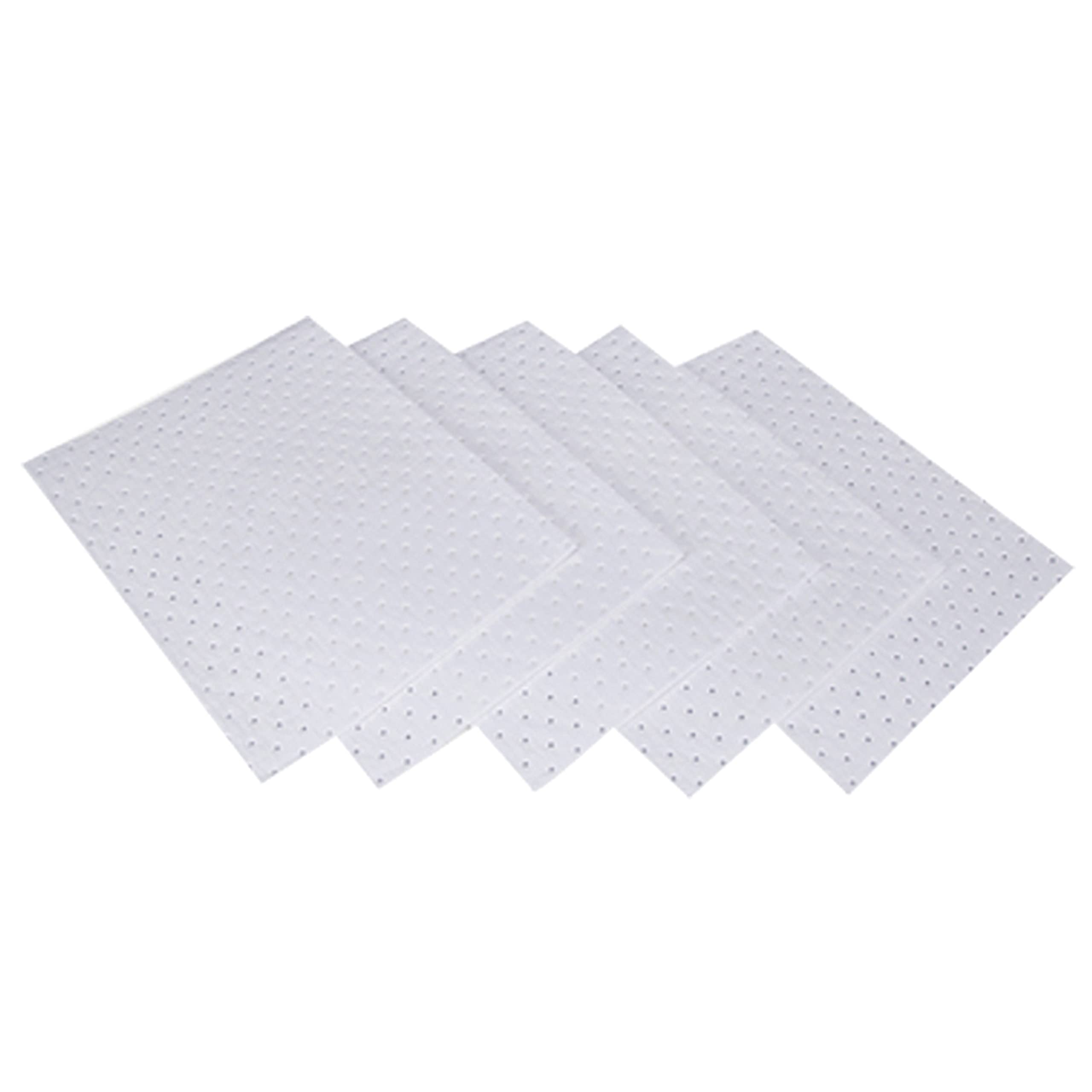 Aain Aa003 Absorbent Mat Pad Heavyweight Oil Absorbent Pads,15'' X 20'',White 100Pcs