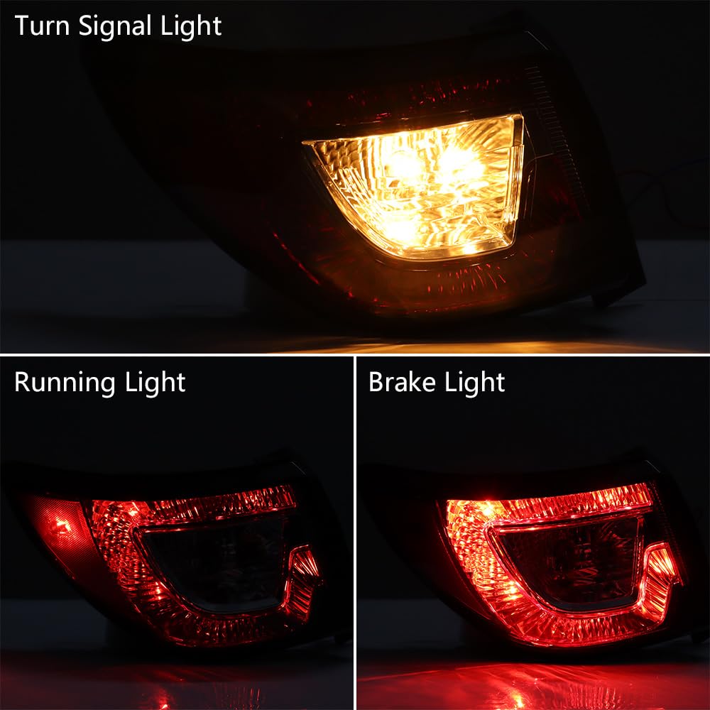Astra Depot Left Taillight Assembly Replacement For 2013-2017 Chevrolet Traverse Brake Turn Signal Outer Tail Lamp Driver Side Gm2804112